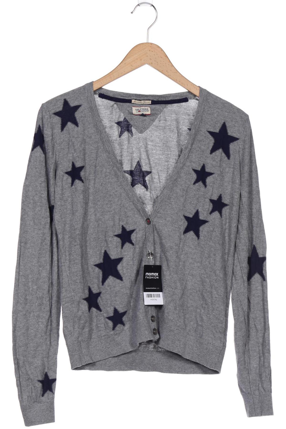 

HILFIGER DENIM Damen Strickjacke, grau