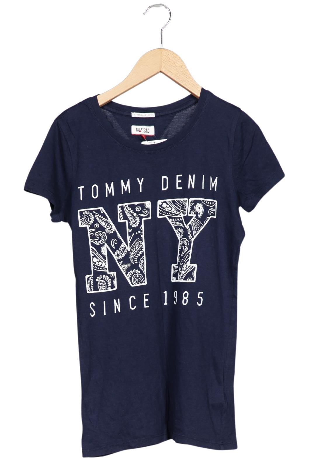 

Hilfiger Denim Damen T-Shirt, marineblau, Gr. 36