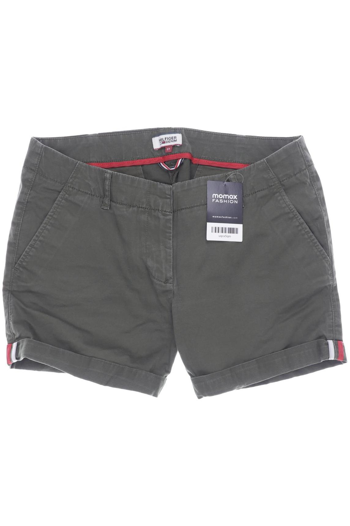 

Hilfiger Denim Damen Shorts, grün, Gr. 38