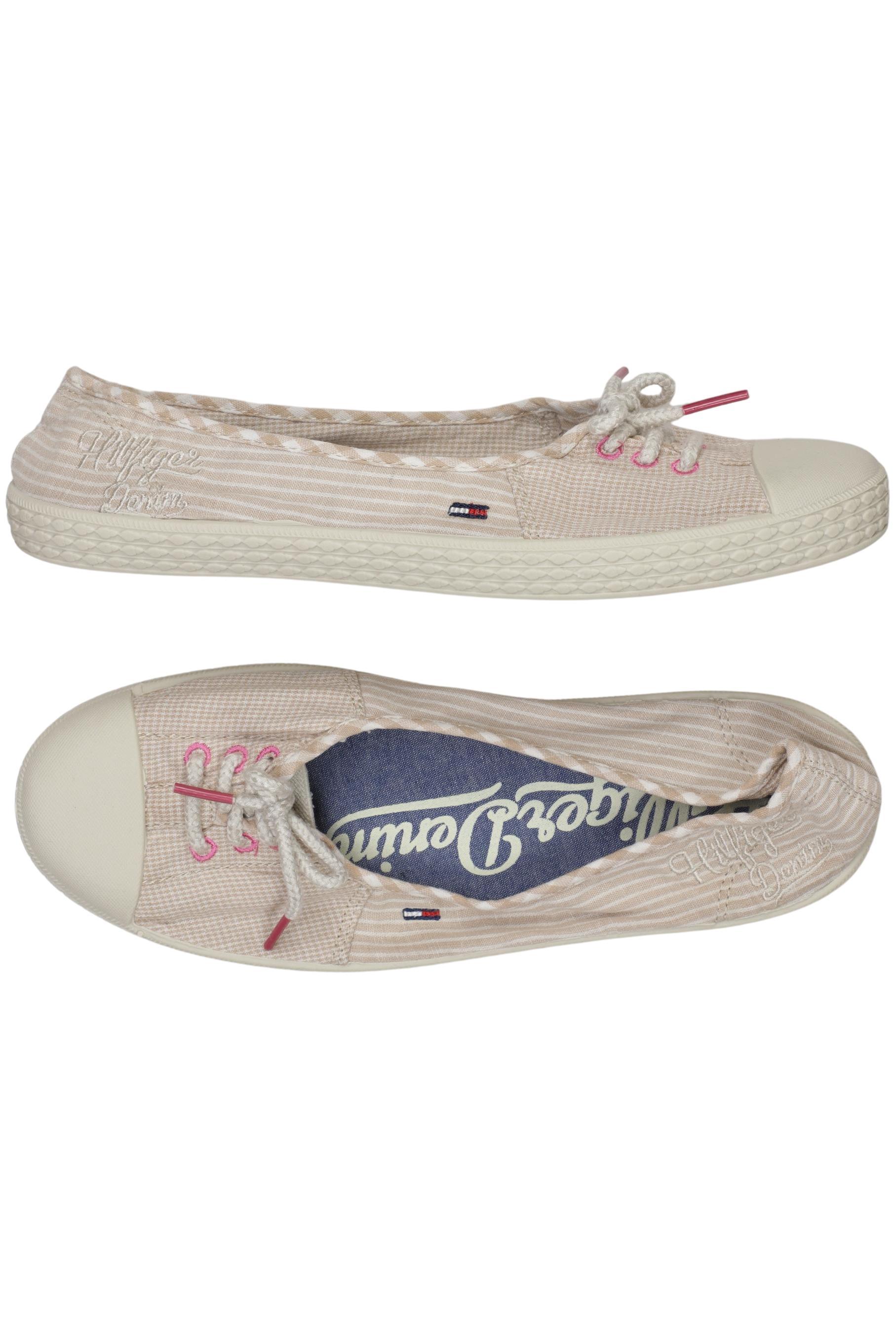 

Hilfiger Denim Damen Ballerinas, beige, Gr. 41