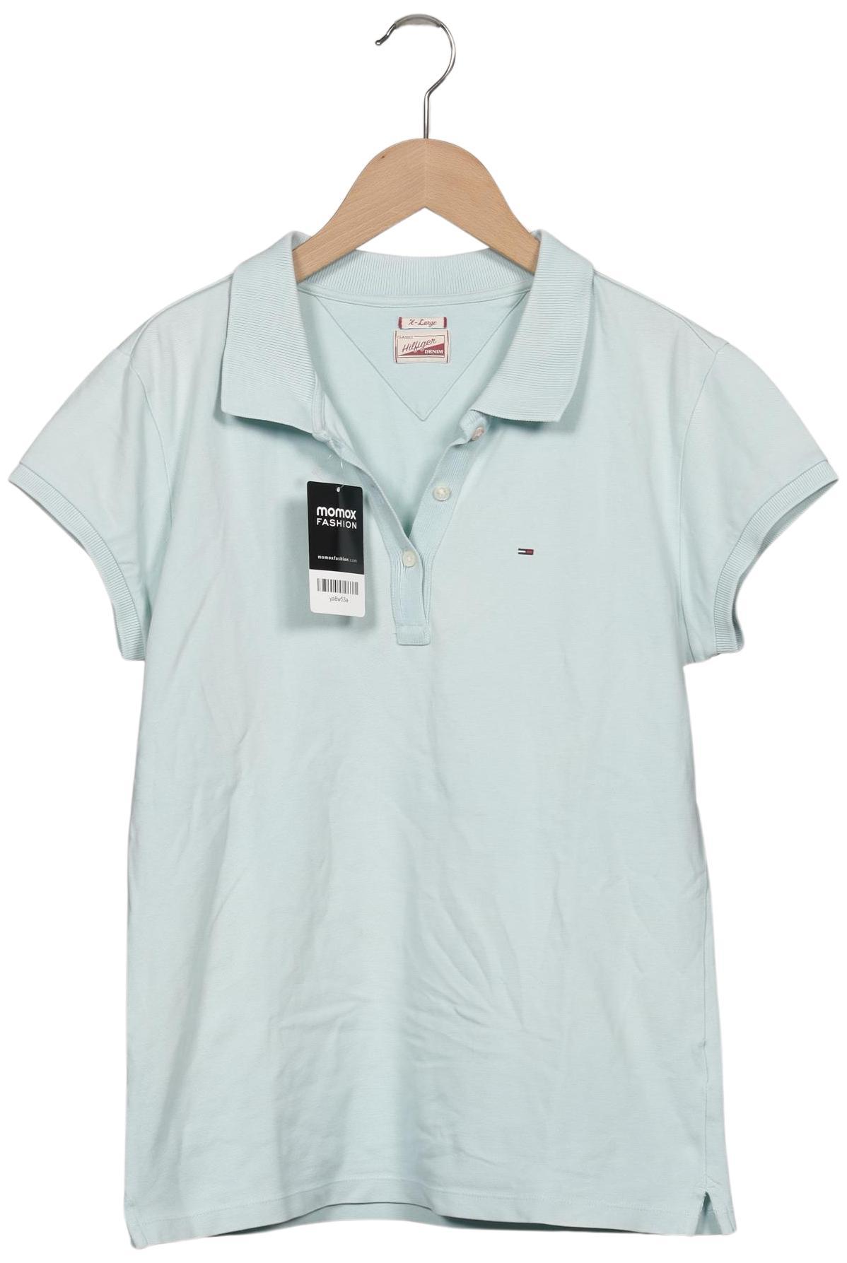 

Hilfiger Denim Damen Poloshirt, hellblau, Gr. 44