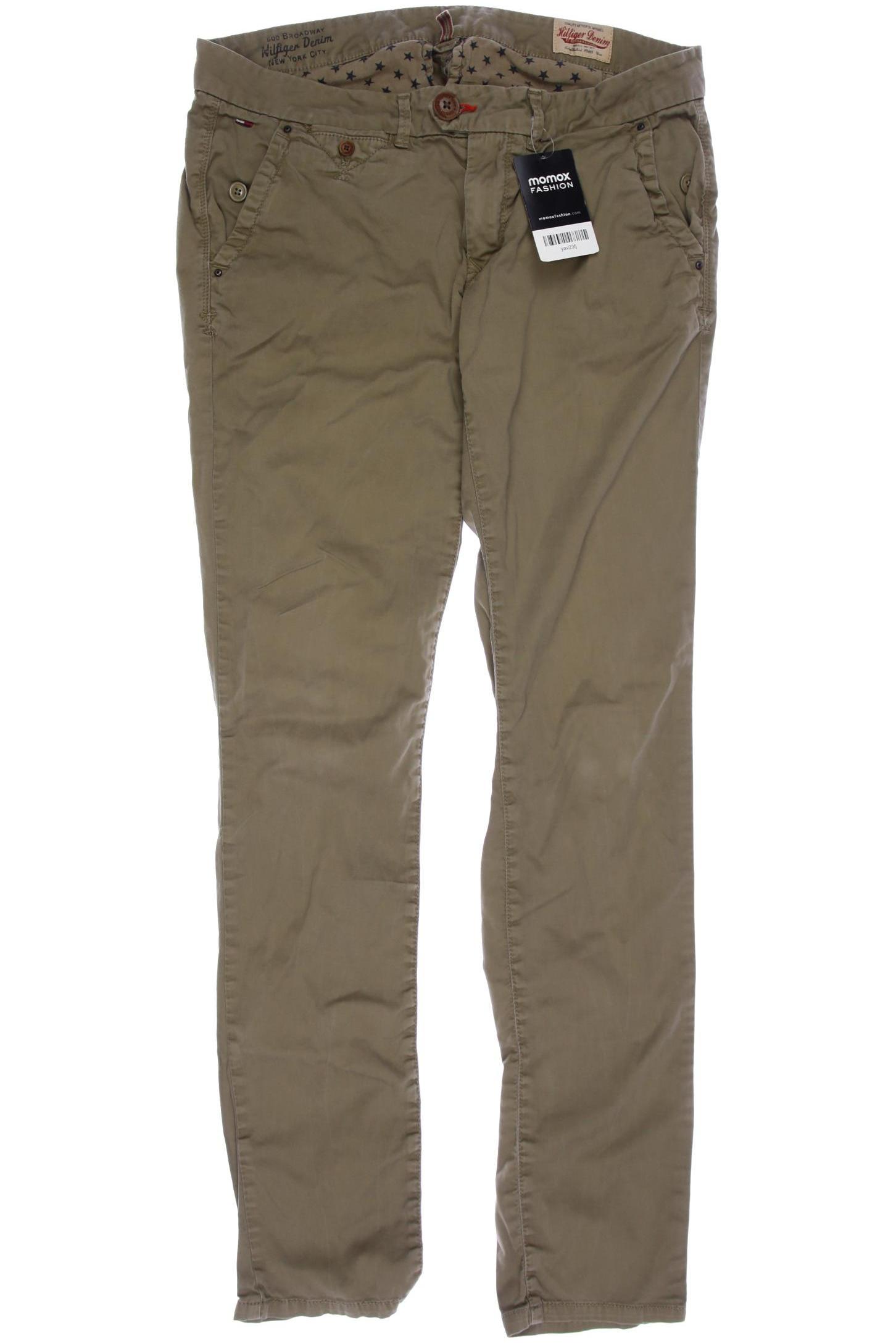 

Hilfiger Denim Damen Stoffhose, grün, Gr. 30