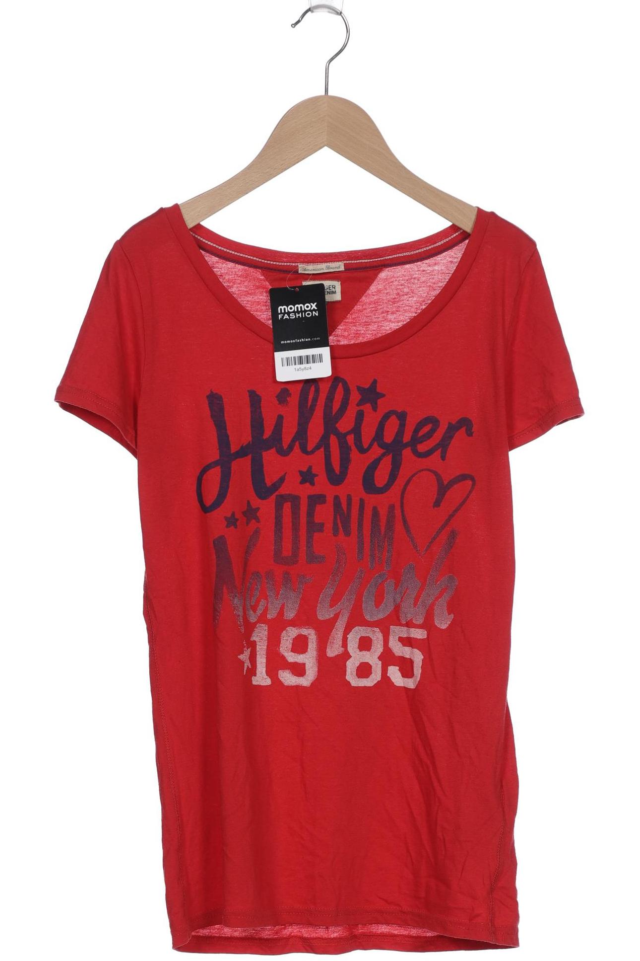 

Hilfiger Denim Damen T-Shirt, rot, Gr. 38