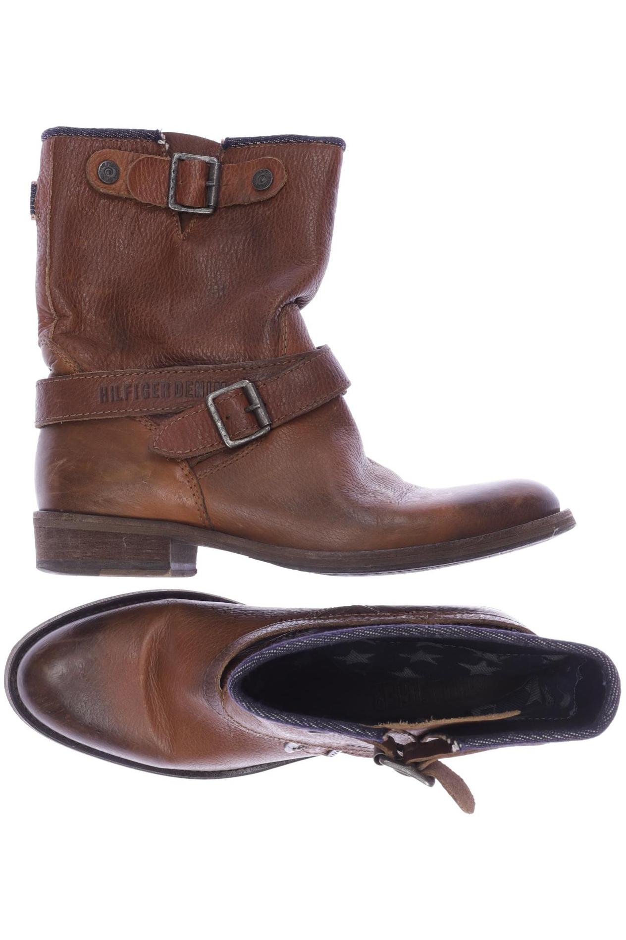 

HILFIGER DENIM Damen Stiefelette, braun