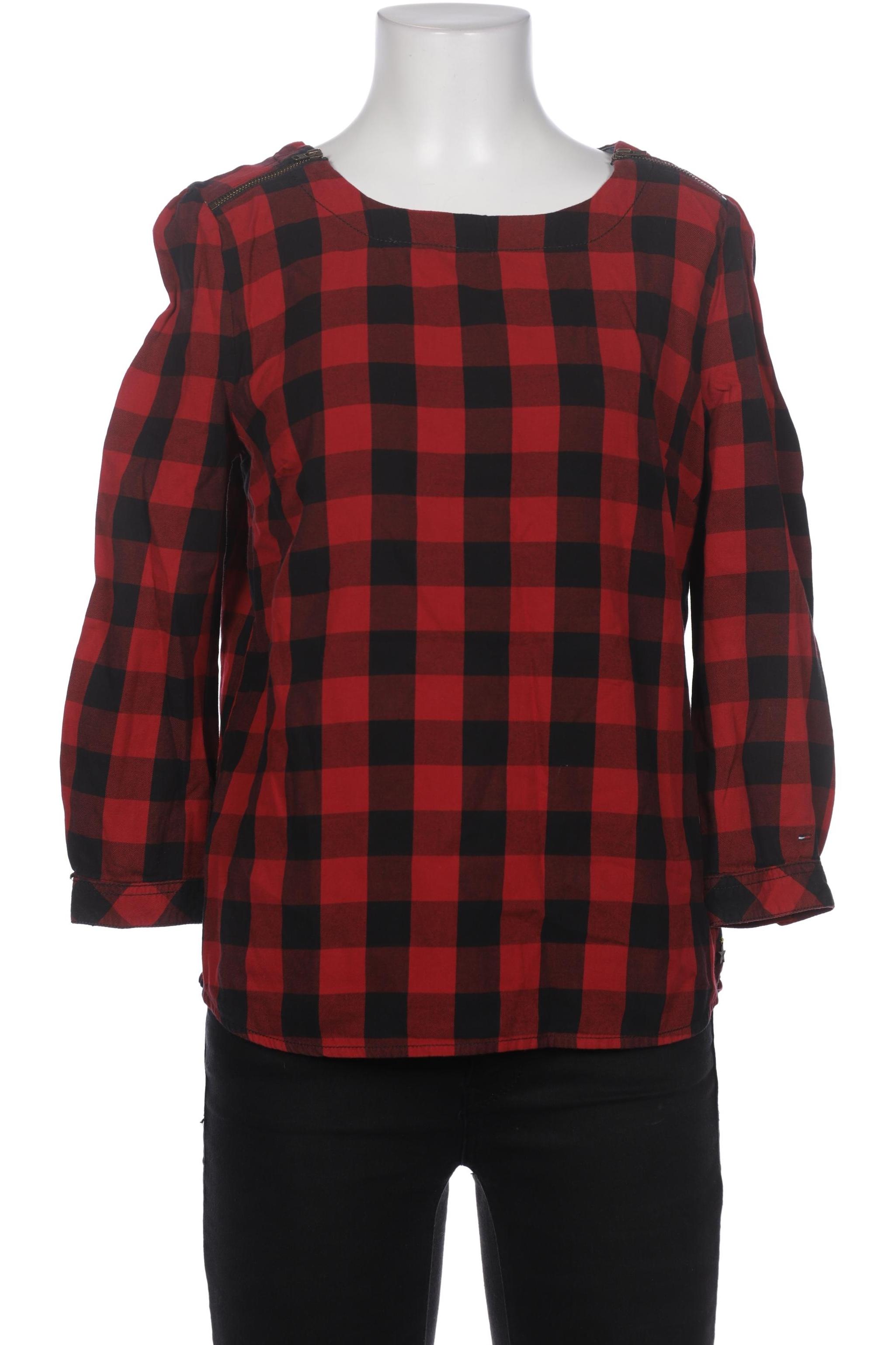 

Hilfiger Denim Damen Bluse, rot, Gr. 34