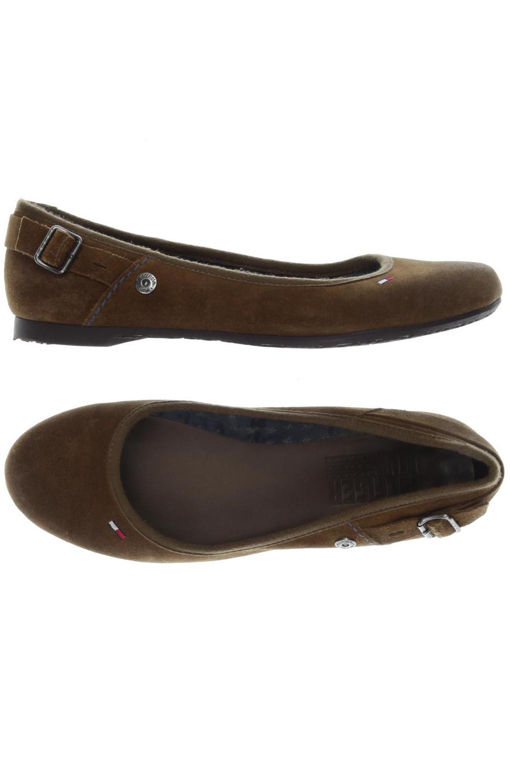 

Hilfiger Denim Damen Ballerinas, braun, Gr. 40