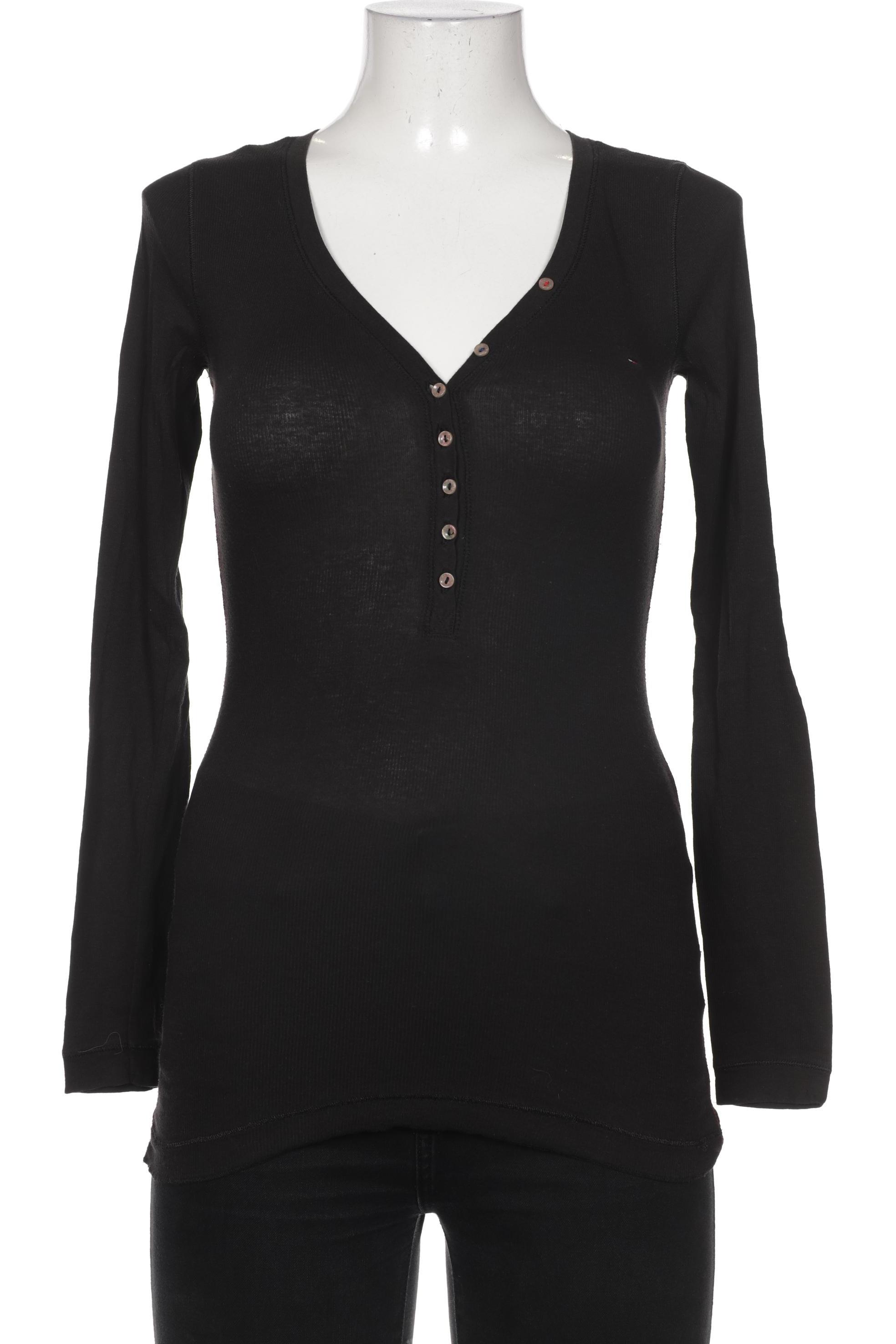 

Hilfiger Denim Damen Langarmshirt, schwarz, Gr. 42