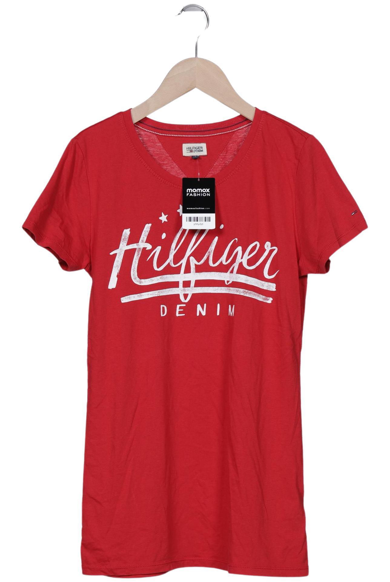 

Hilfiger Denim Damen T-Shirt, rot, Gr. 42