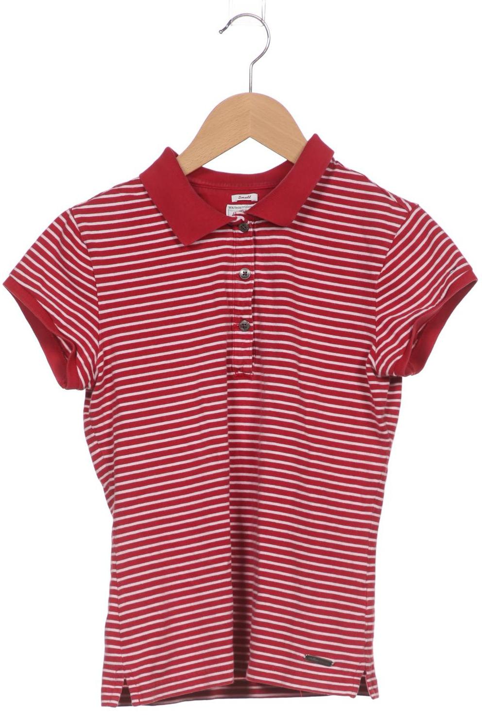 

Hilfiger Denim Damen Poloshirt, bordeaux, Gr. 36
