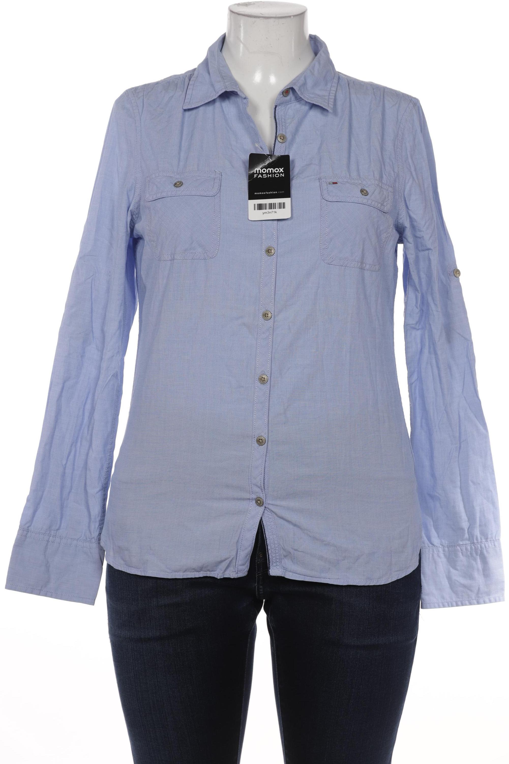 

Hilfiger Denim Damen Bluse, blau, Gr. 42