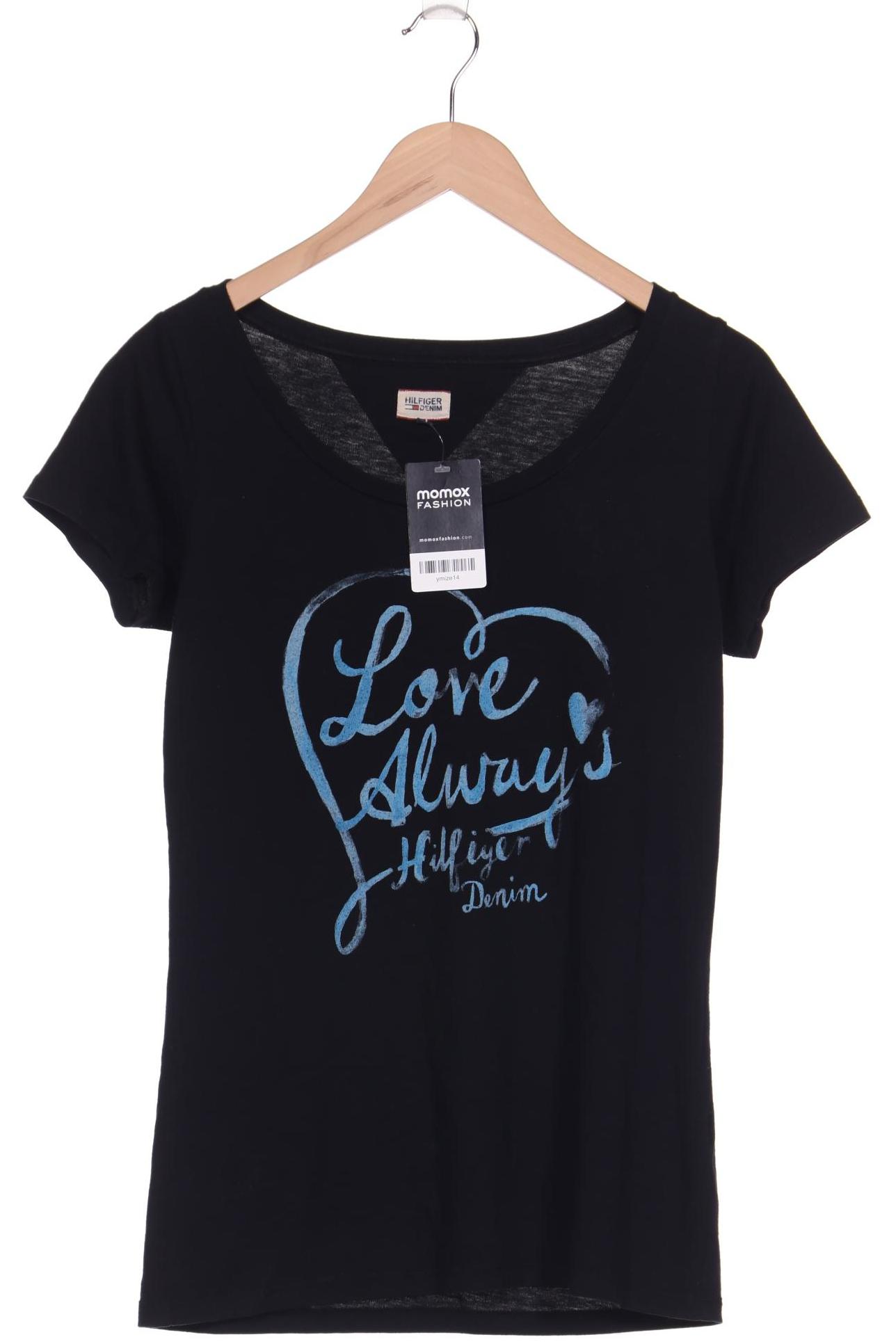 

HILFIGER DENIM Damen T-Shirt, schwarz