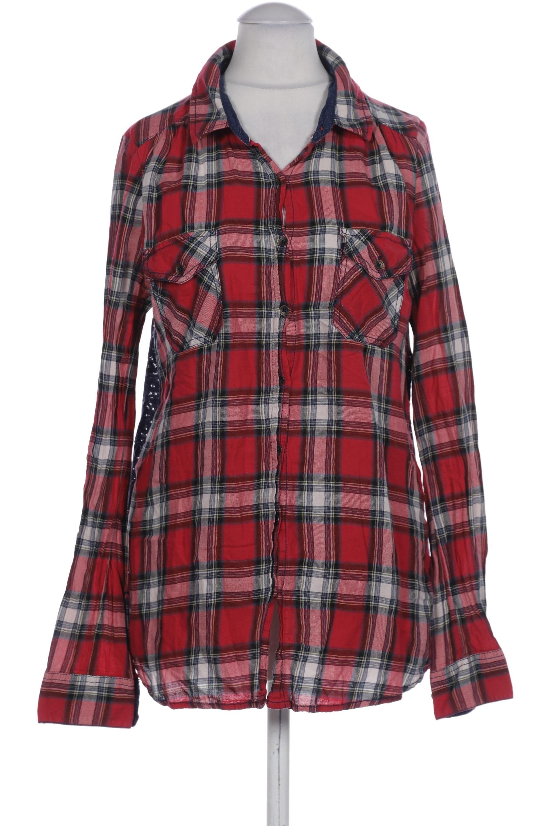 

Hilfiger Denim Damen Bluse, rot, Gr. 36