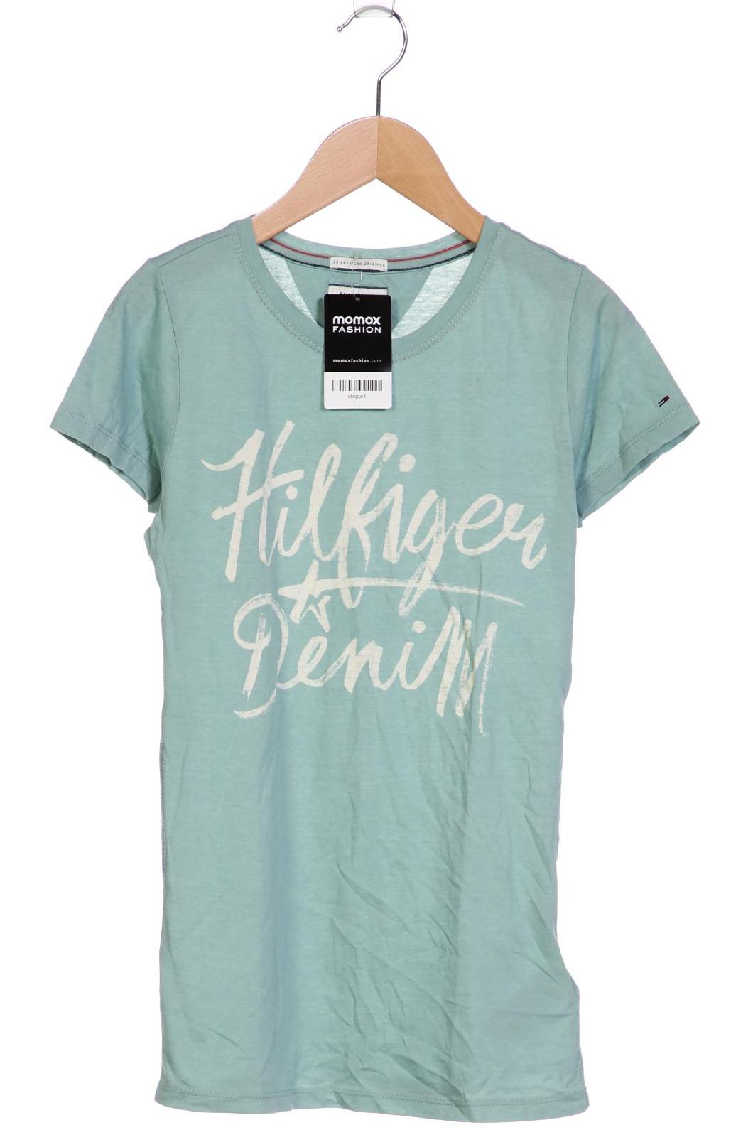 

Hilfiger Denim Damen T-Shirt, türkis, Gr. 36