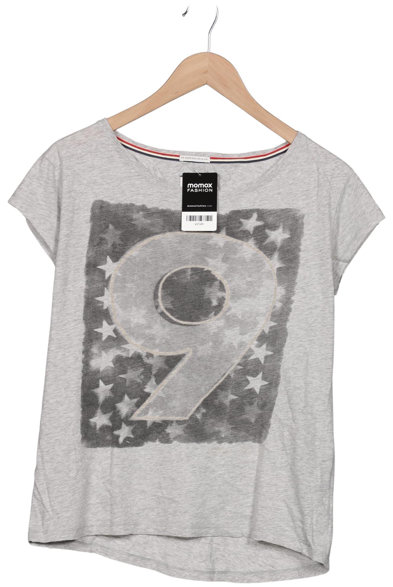 

Hilfiger Denim Damen T-Shirt, grau, Gr. 36