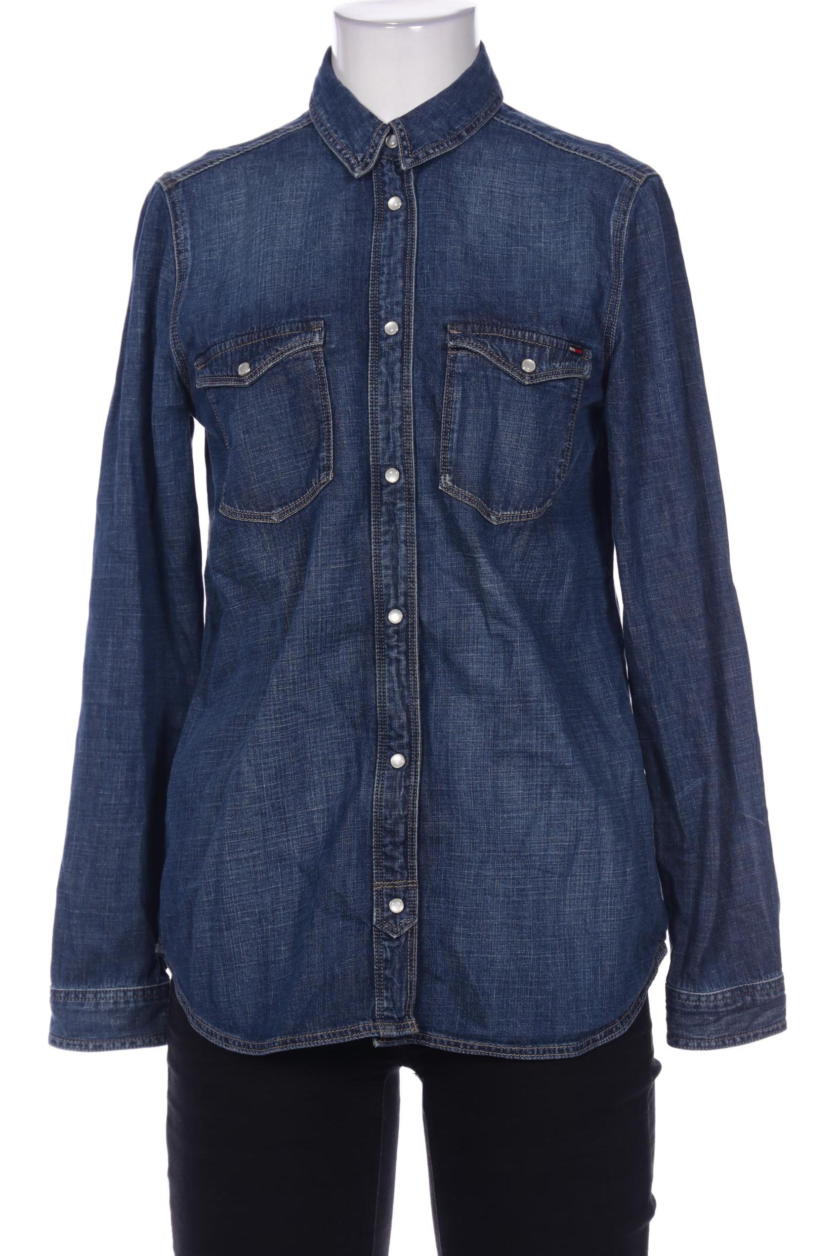 

Hilfiger Denim Damen Bluse, blau, Gr. 36
