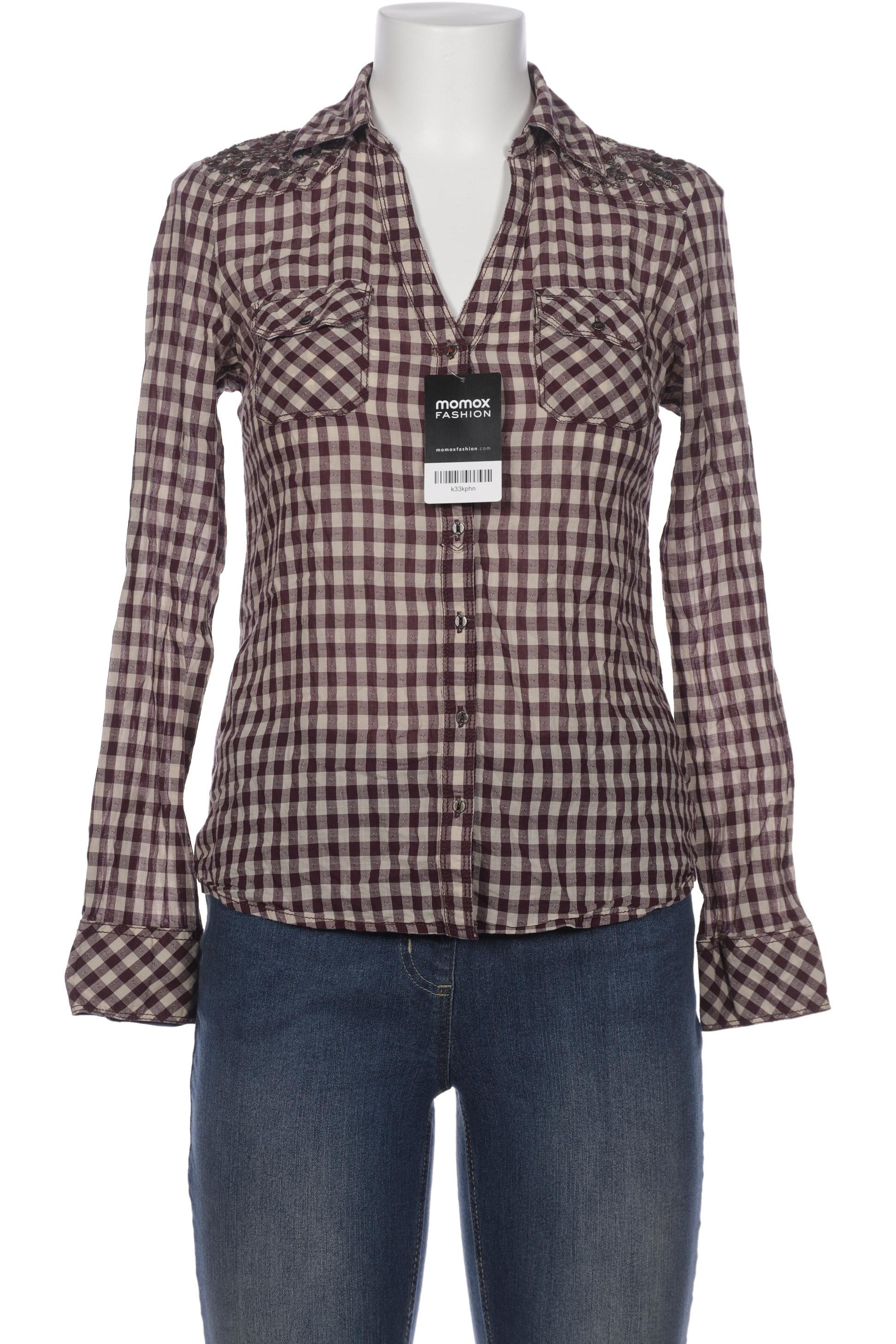 

Hilfiger Denim Damen Bluse, bordeaux, Gr. 36