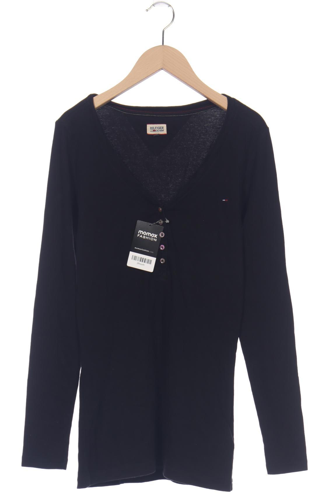 

Hilfiger Denim Damen Langarmshirt, schwarz, Gr. 44