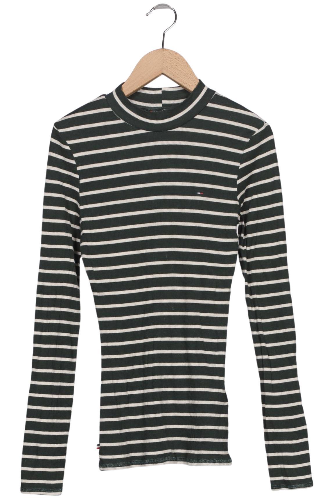 

Hilfiger Denim Damen Langarmshirt, grün, Gr. 34