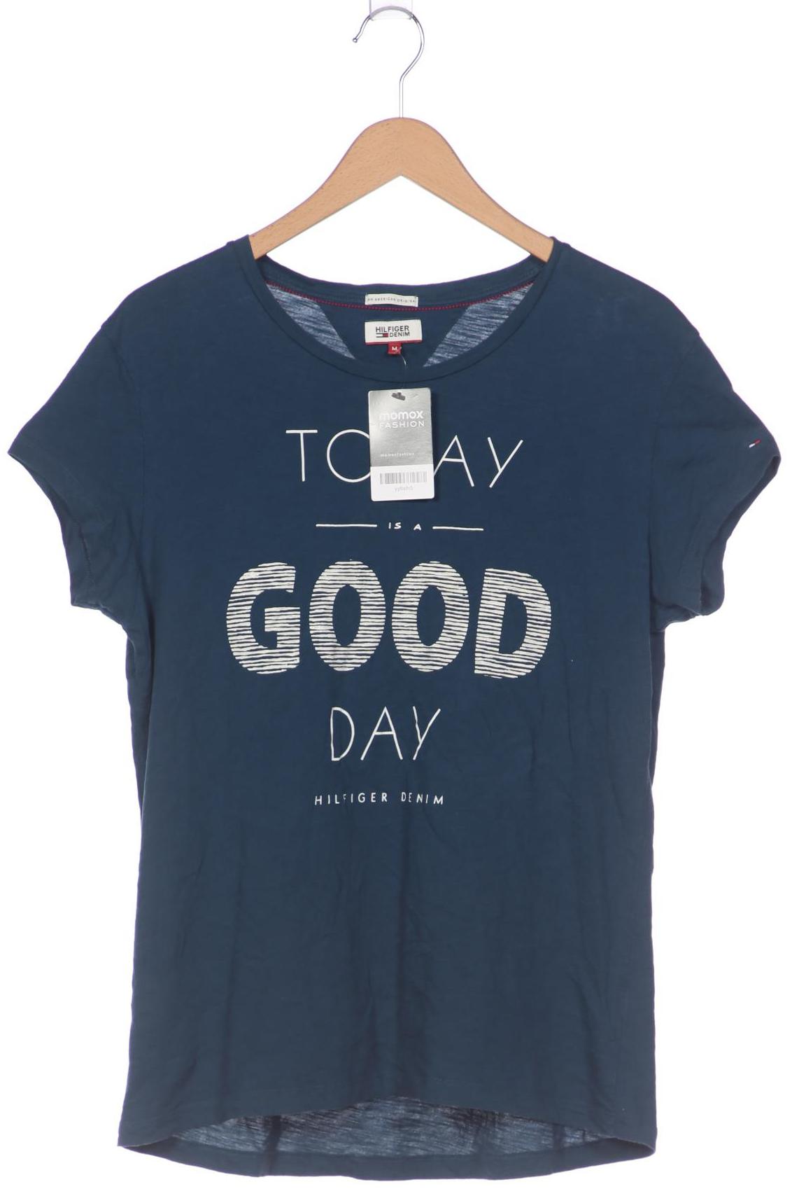 

Hilfiger Denim Damen T-Shirt, türkis, Gr. 38