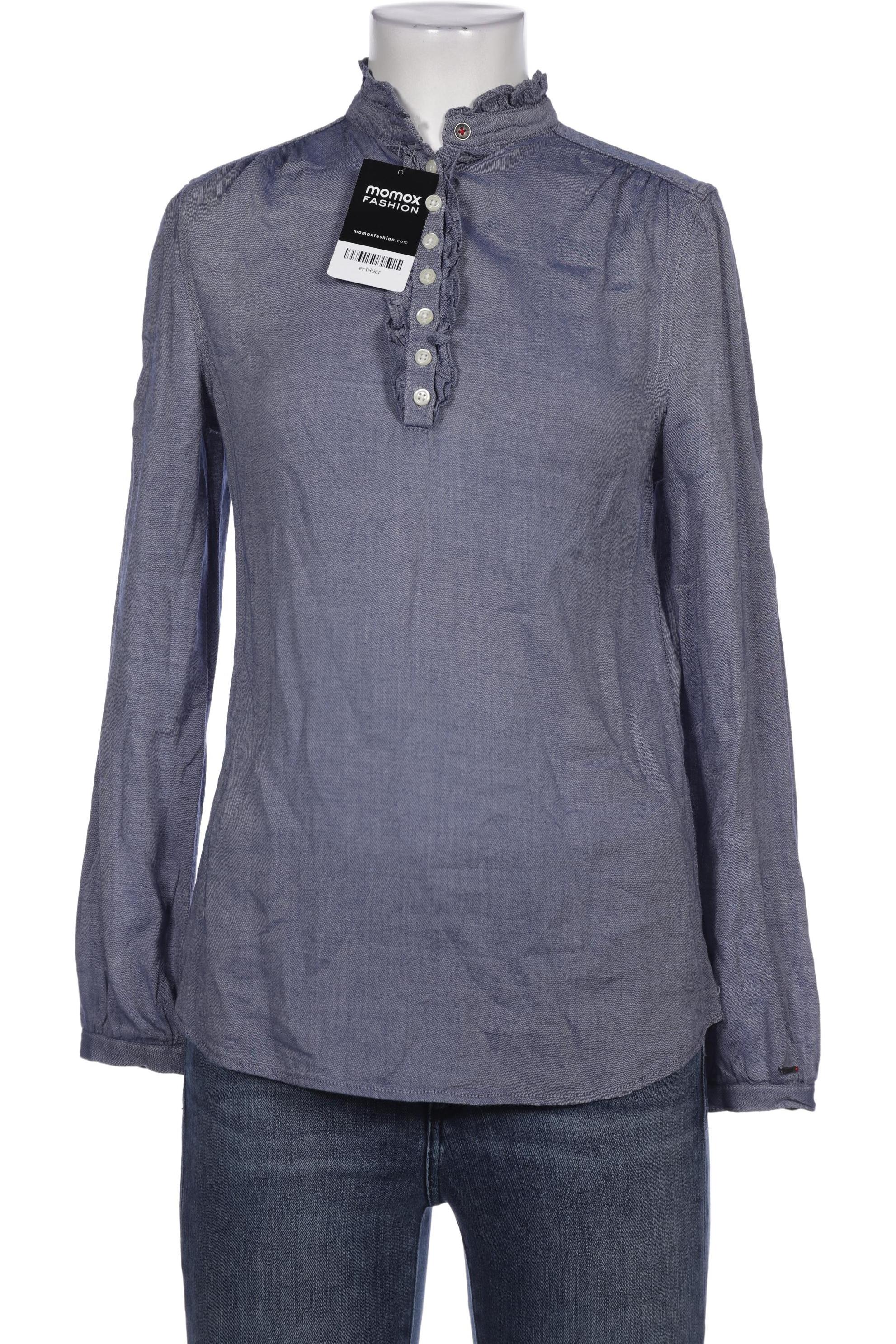 

Hilfiger Denim Damen Bluse, blau, Gr. 34