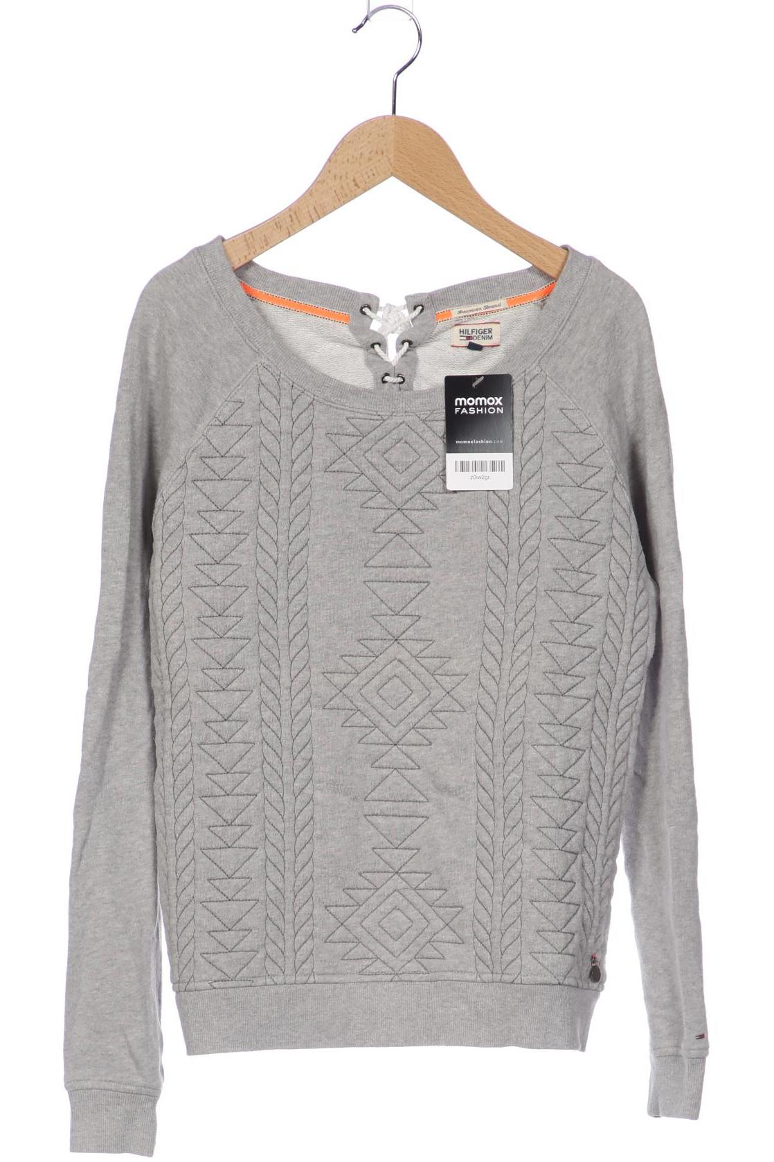 

Hilfiger Denim Damen Sweatshirt, grau, Gr. 36