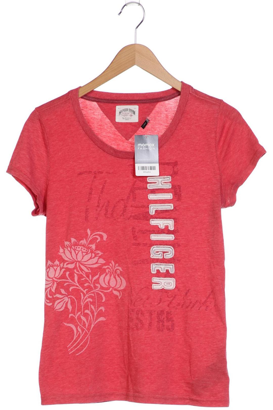 

Hilfiger Denim Damen T-Shirt, pink, Gr. 44
