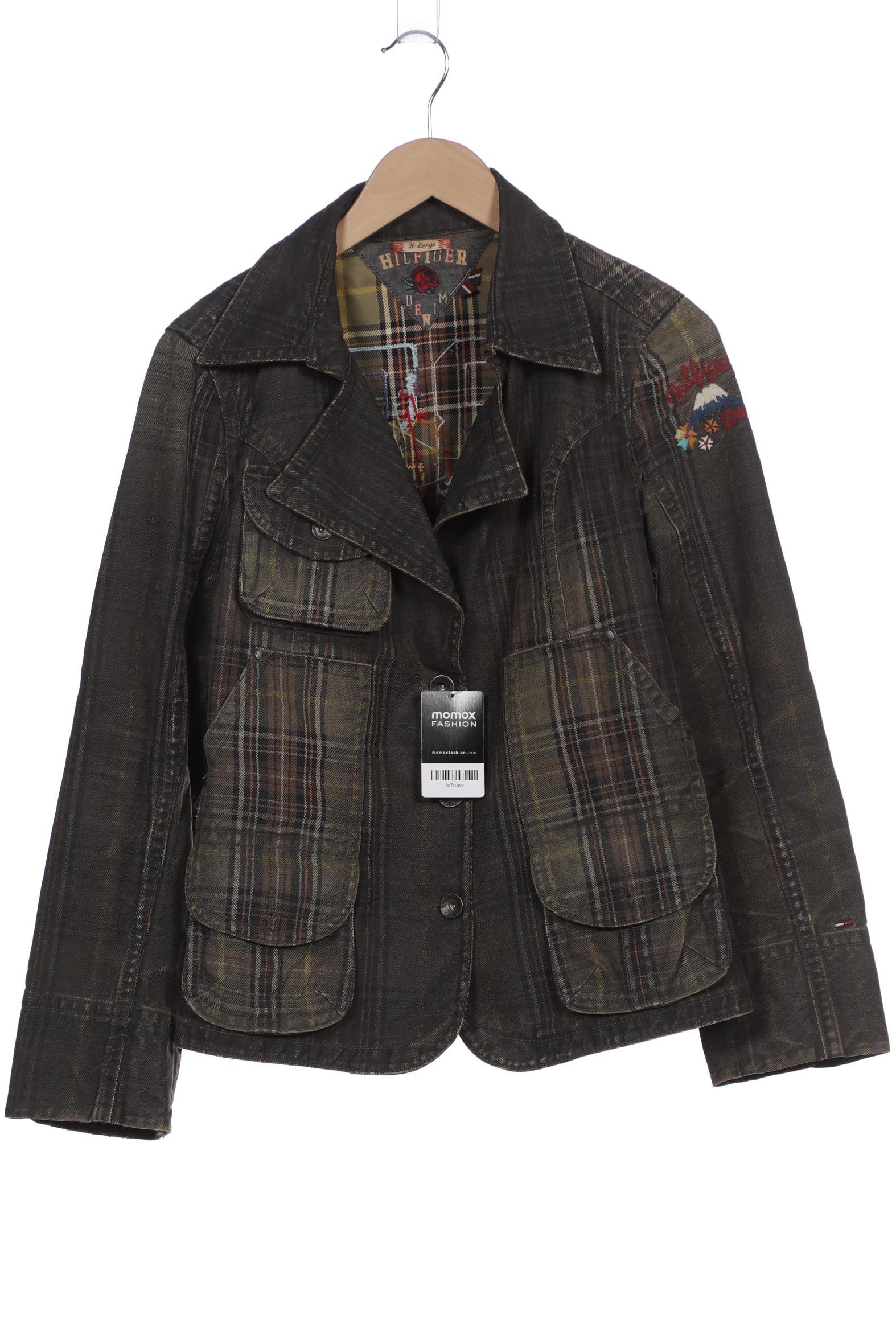 

Hilfiger Denim Damen Jacke, grün, Gr. 44