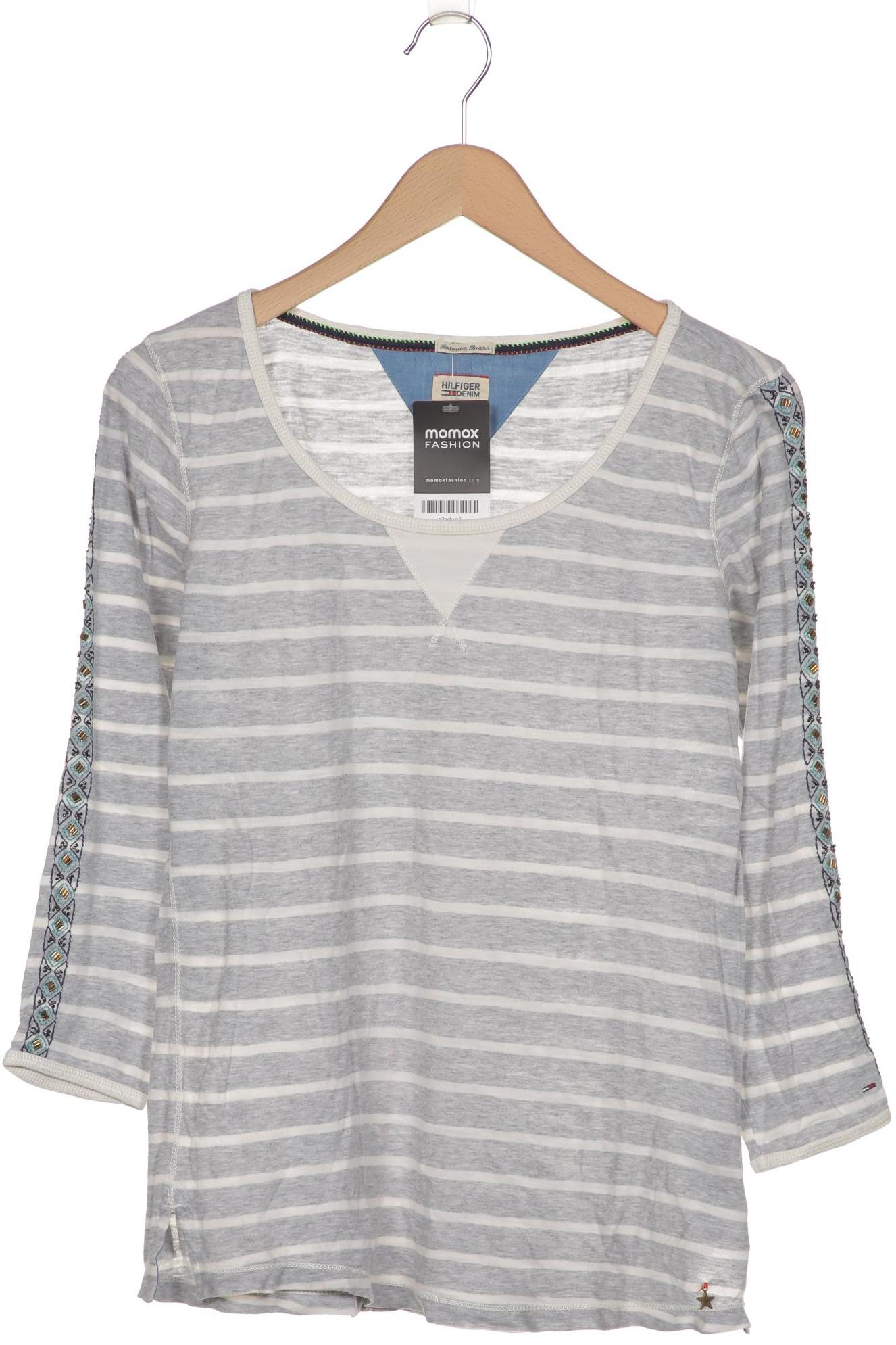 

HILFIGER DENIM Damen Langarmshirt, grau