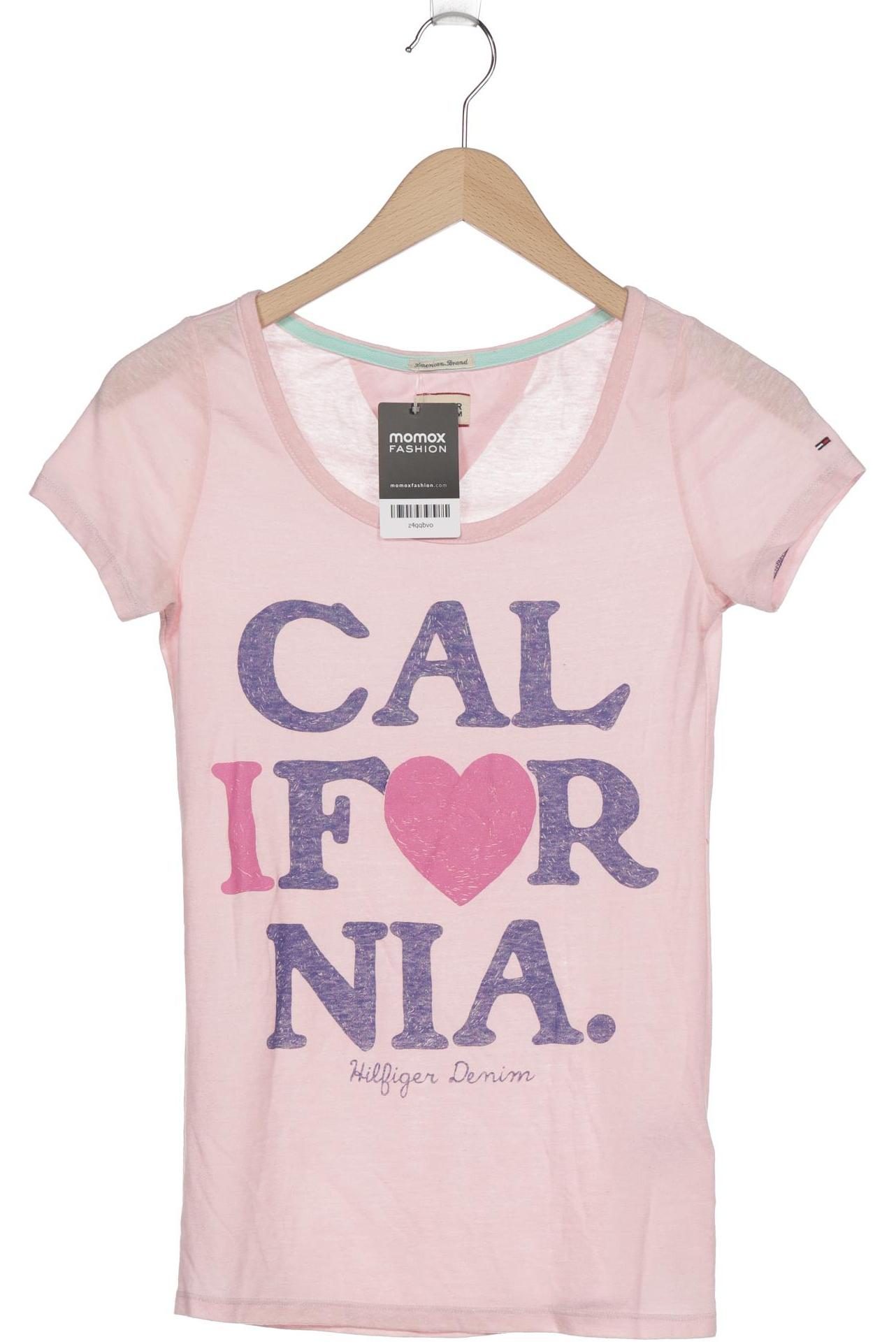 

Hilfiger Denim Damen T-Shirt, pink, Gr. 34