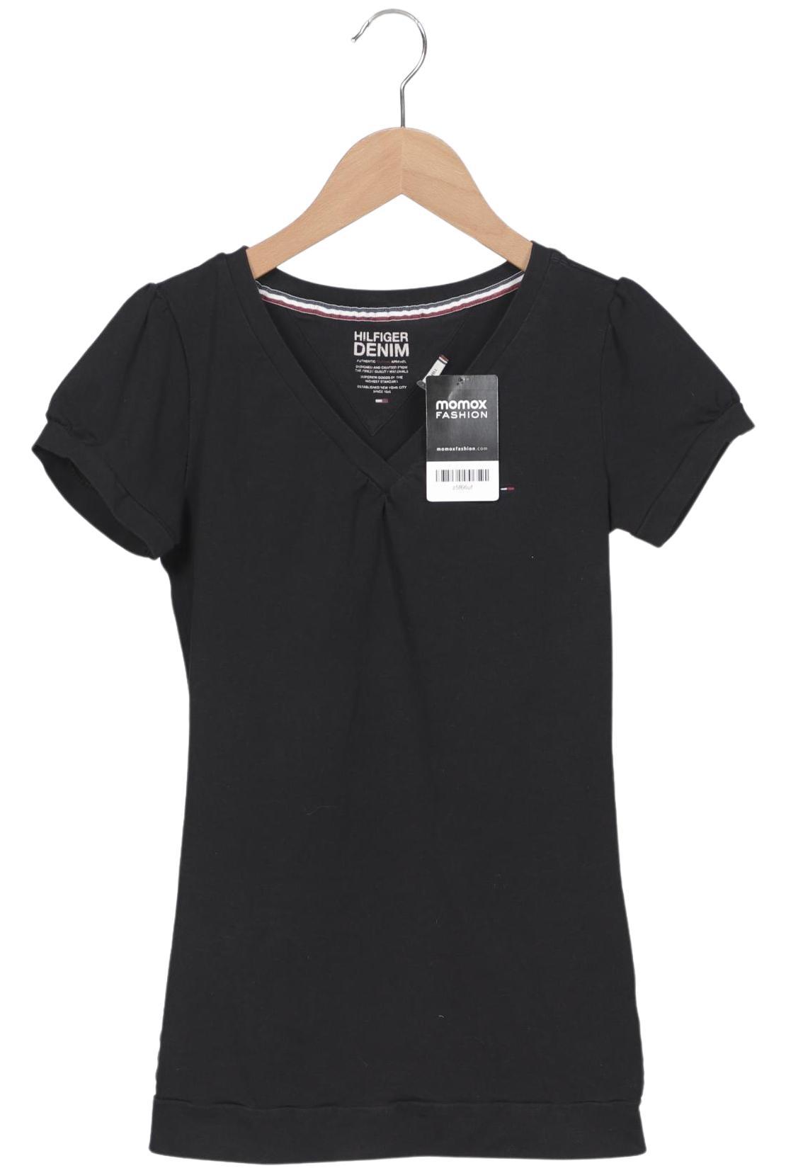 

Hilfiger Denim Damen T-Shirt, schwarz, Gr. 36