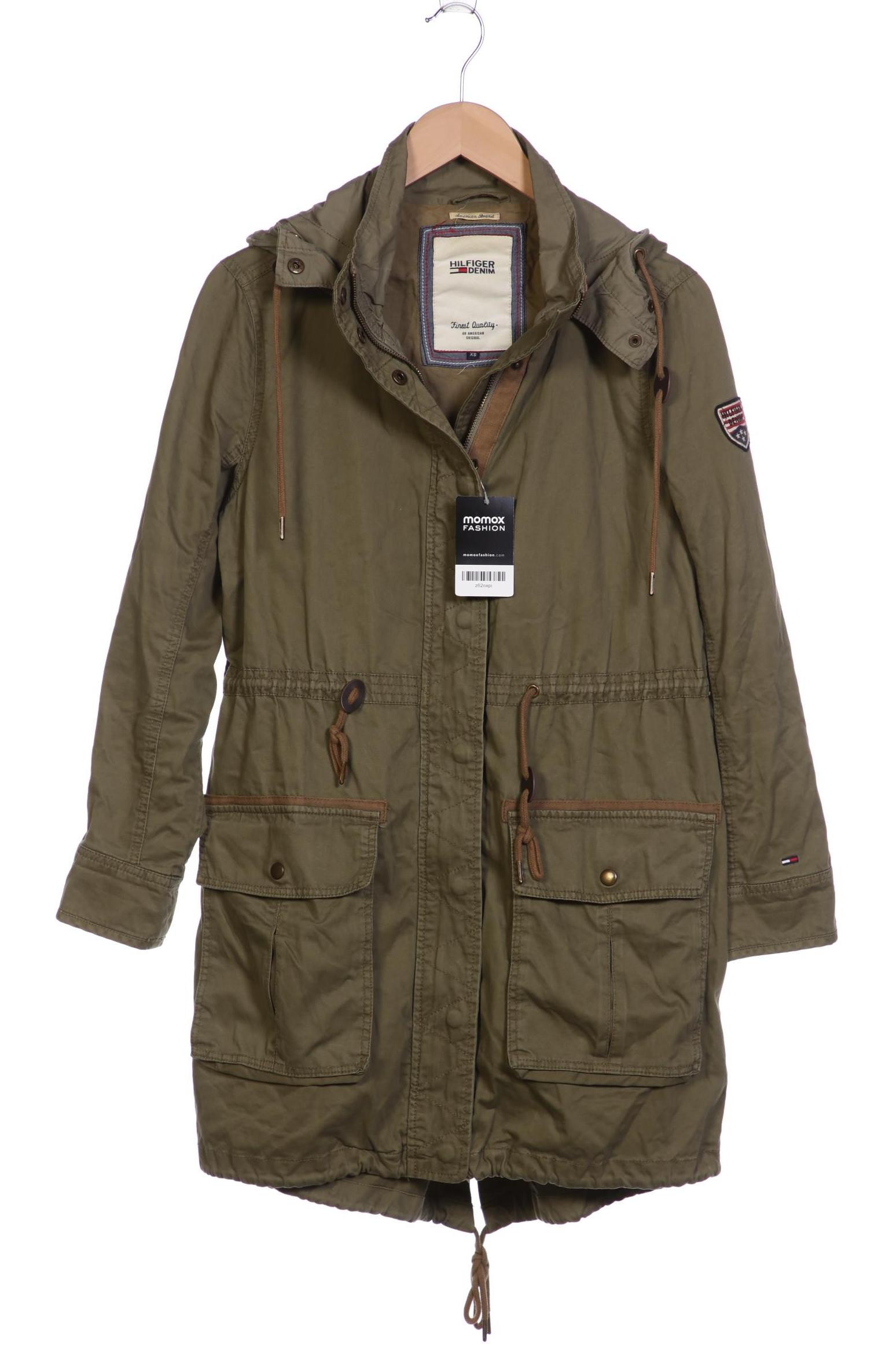 

Hilfiger Denim Damen Mantel, grün, Gr. 34