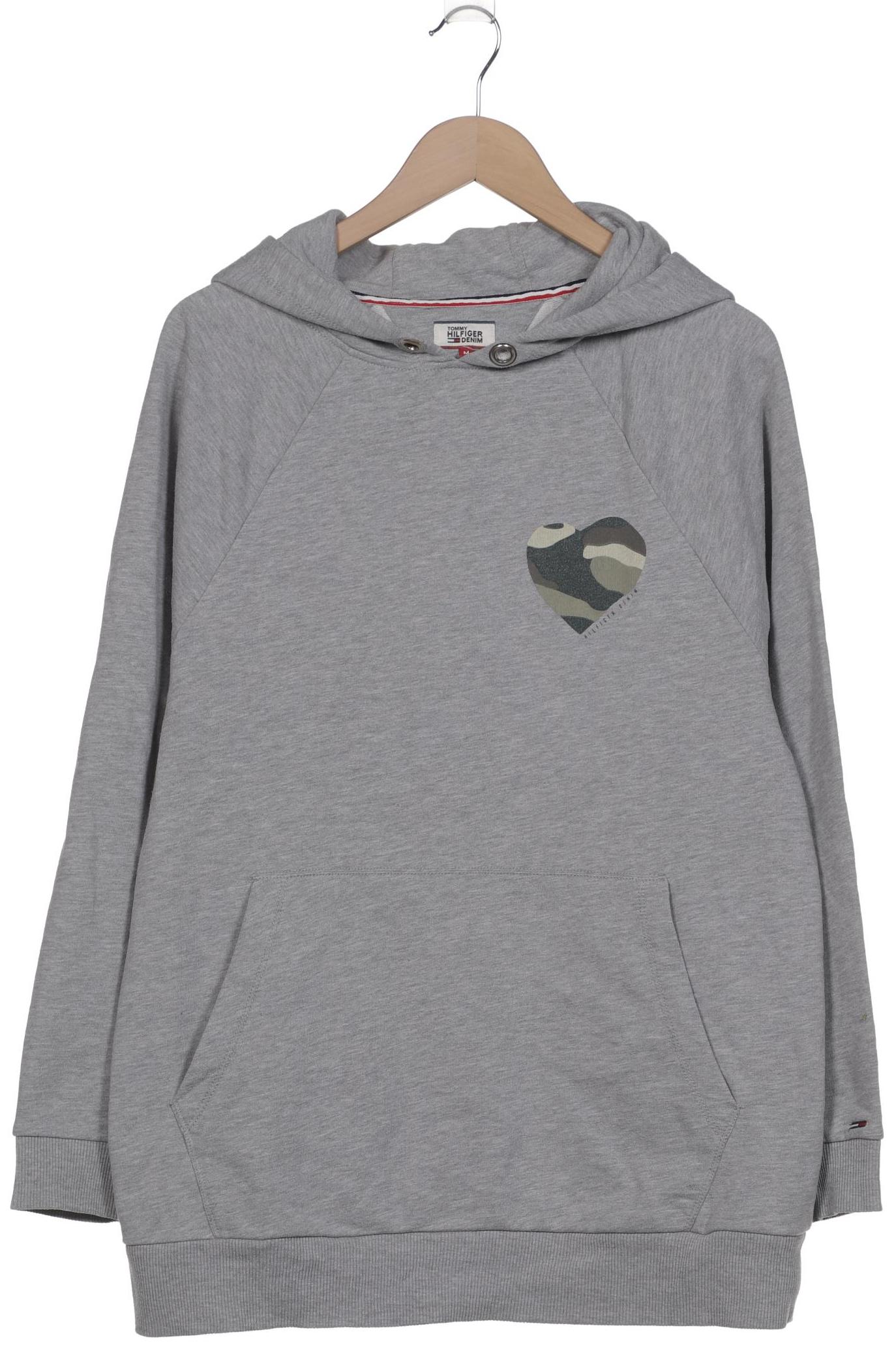 

Hilfiger Denim Damen Kapuzenpullover, grau, Gr. 38