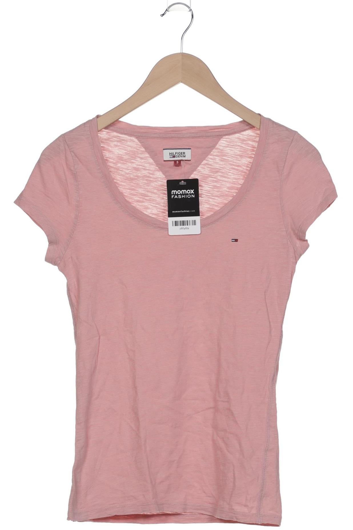 

Hilfiger Denim Damen T-Shirt, pink, Gr. 36