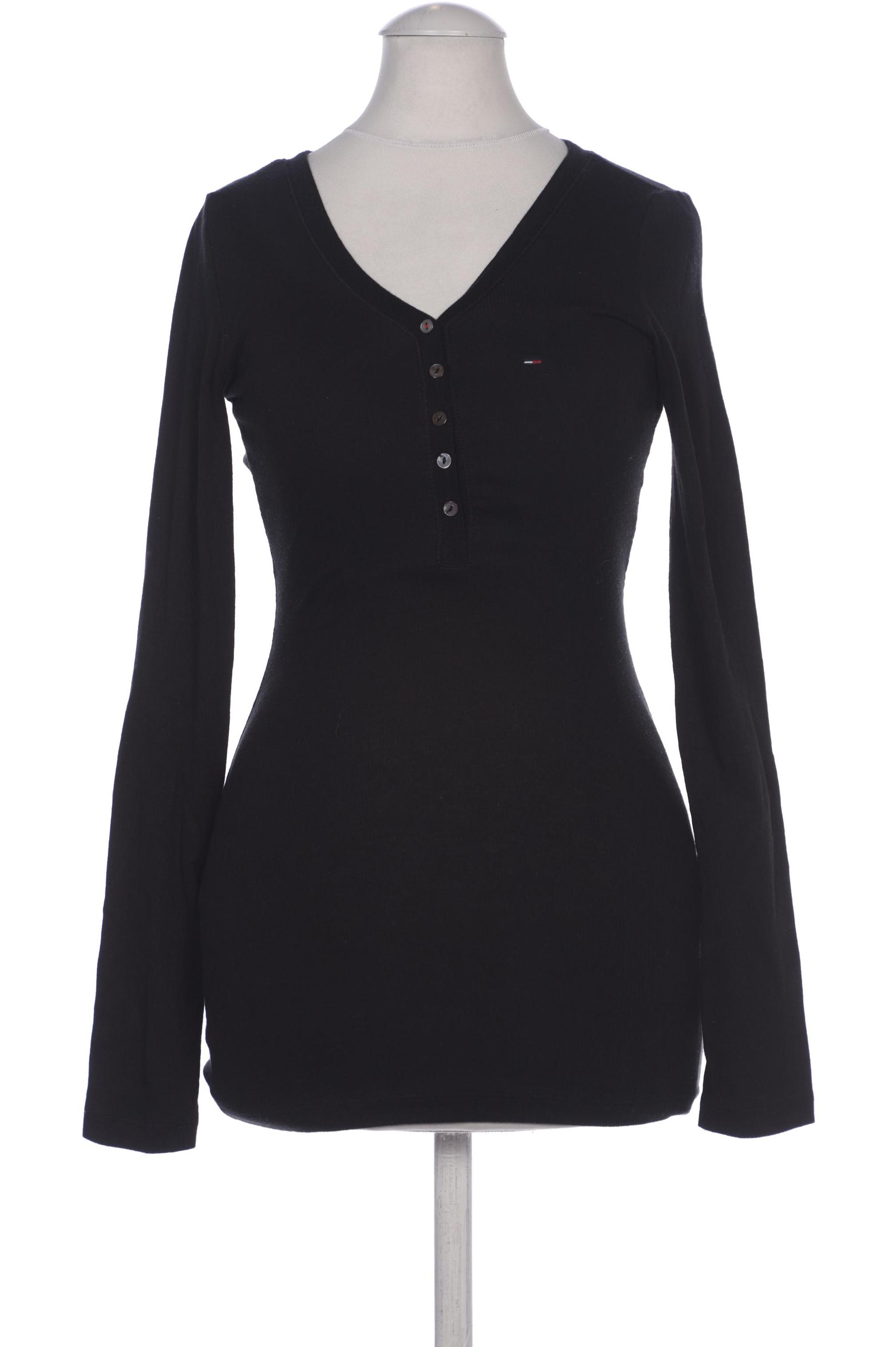 

Hilfiger Denim Damen Langarmshirt, schwarz, Gr. 36