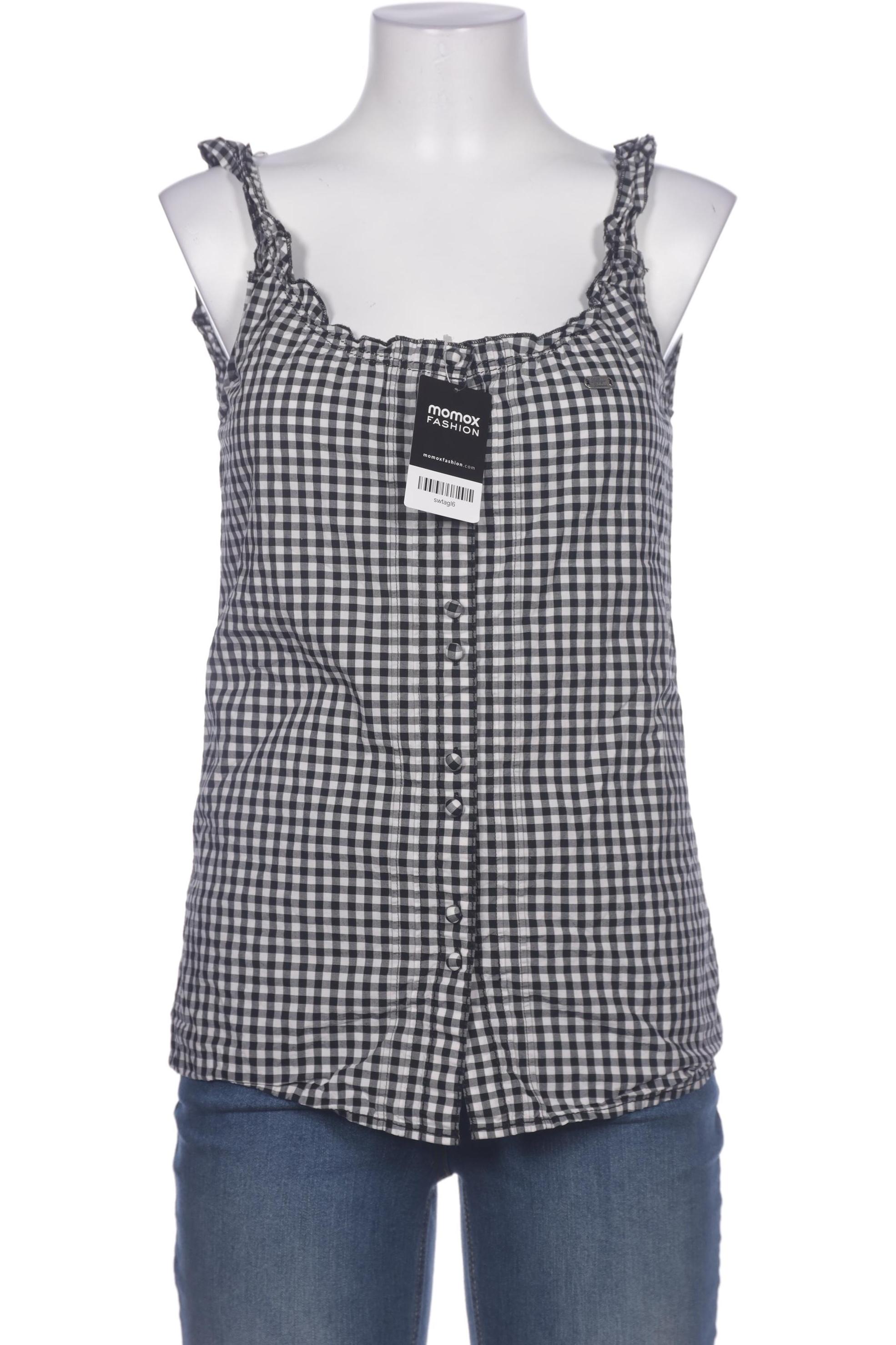 

Hilfiger Denim Damen Bluse, schwarz, Gr. 36