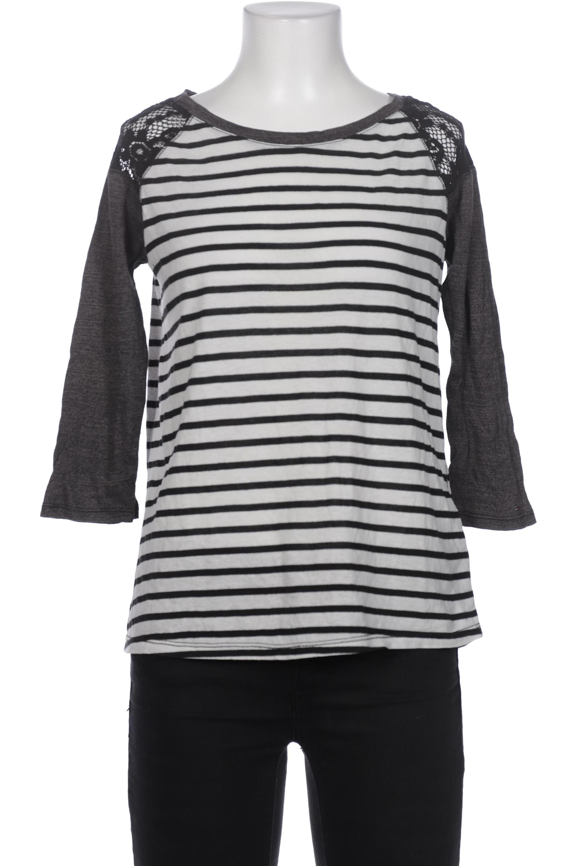 

Hilfiger Denim Damen Langarmshirt, weiß, Gr. 38