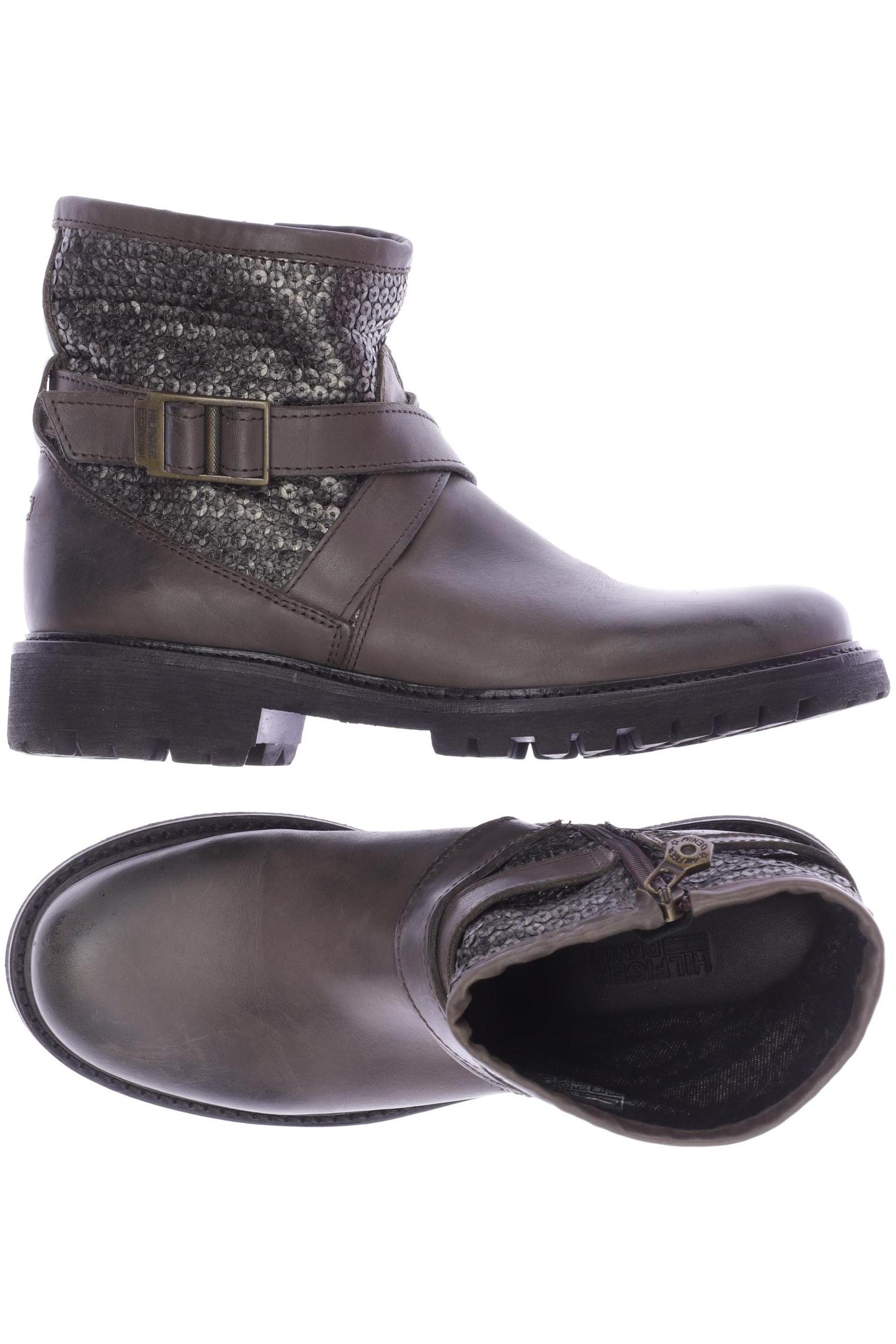

Hilfiger Denim Damen Stiefelette, grau, Gr. 36