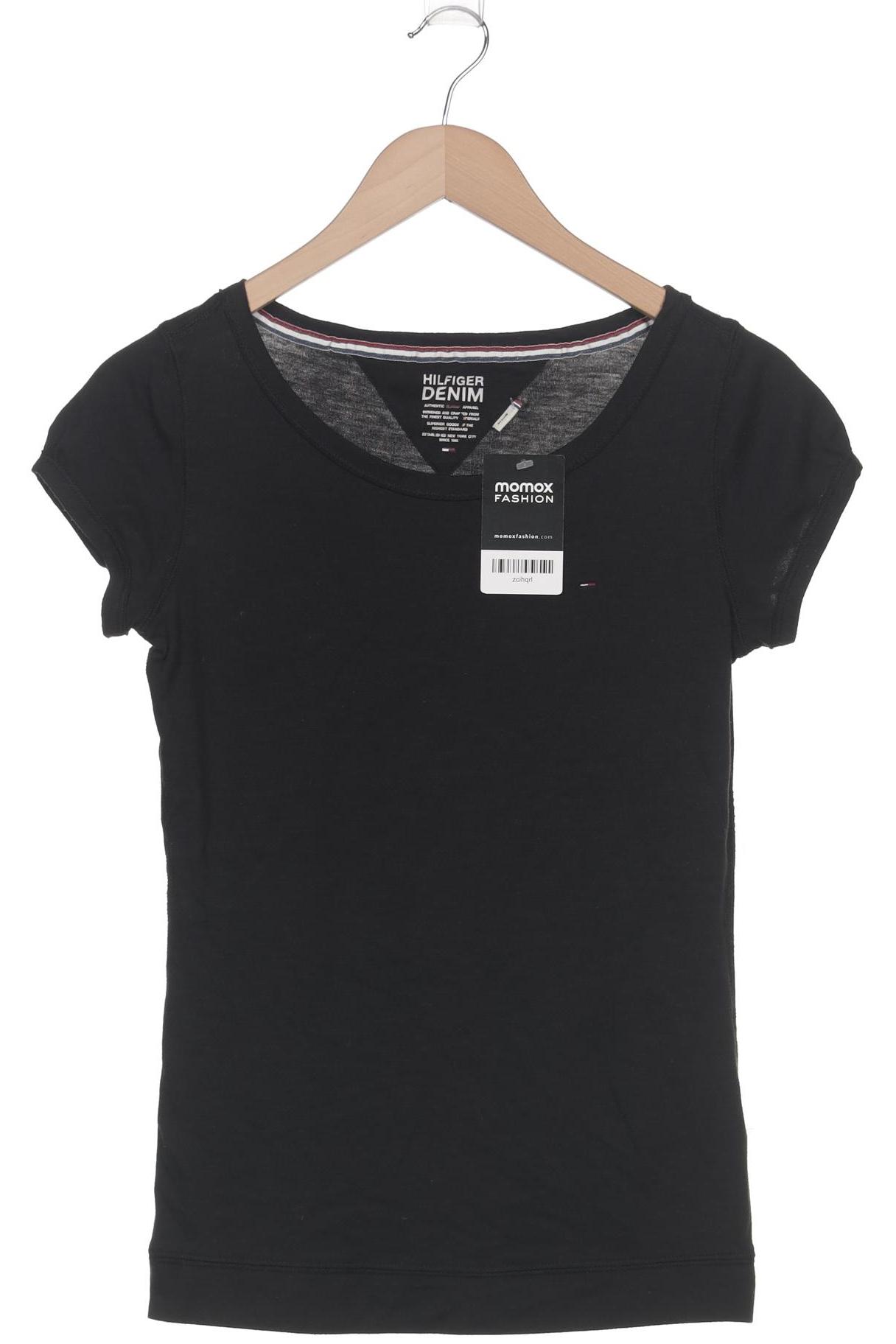 

Hilfiger Denim Damen T-Shirt, schwarz, Gr. 38
