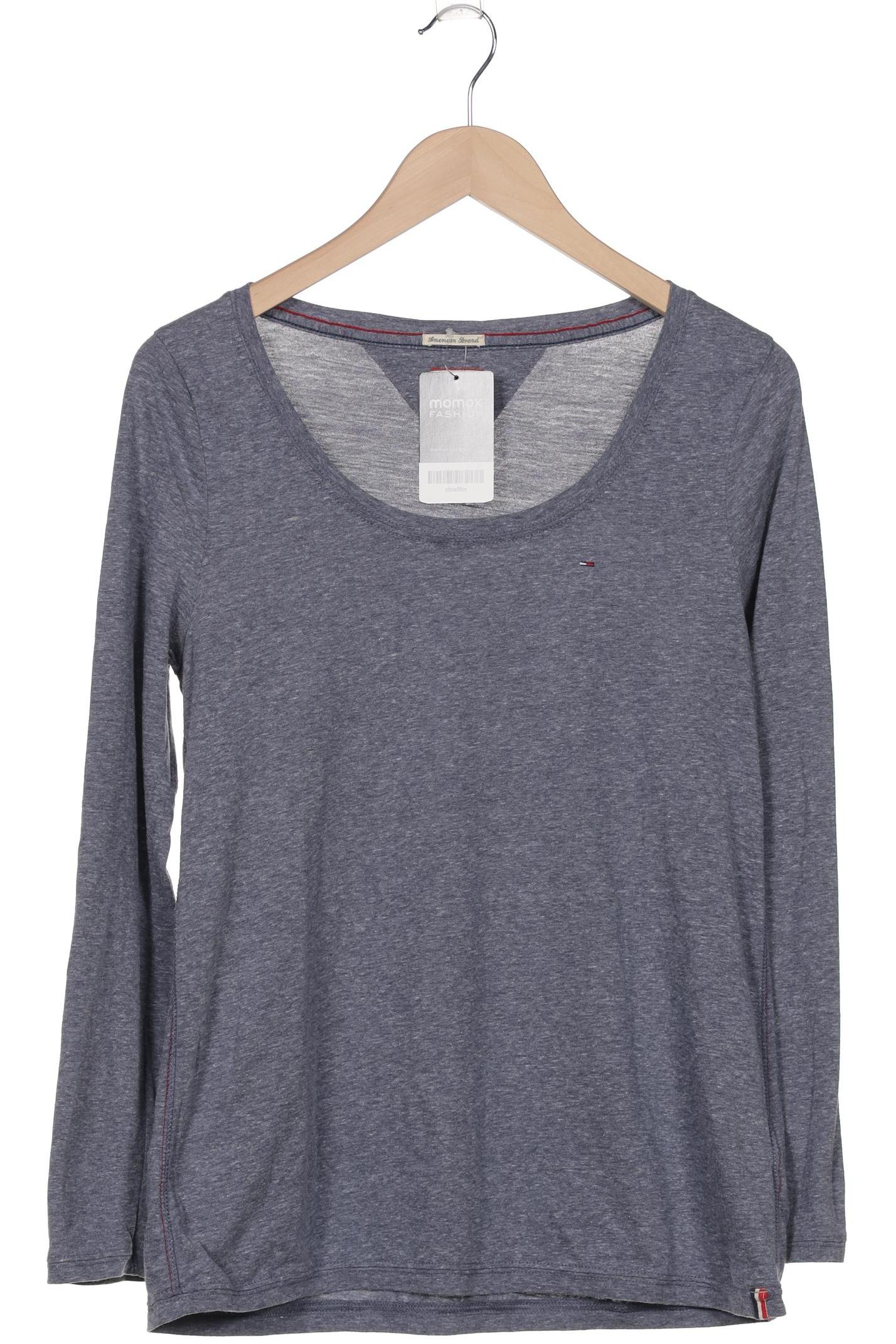 

Hilfiger Denim Damen Langarmshirt, blau, Gr. 38