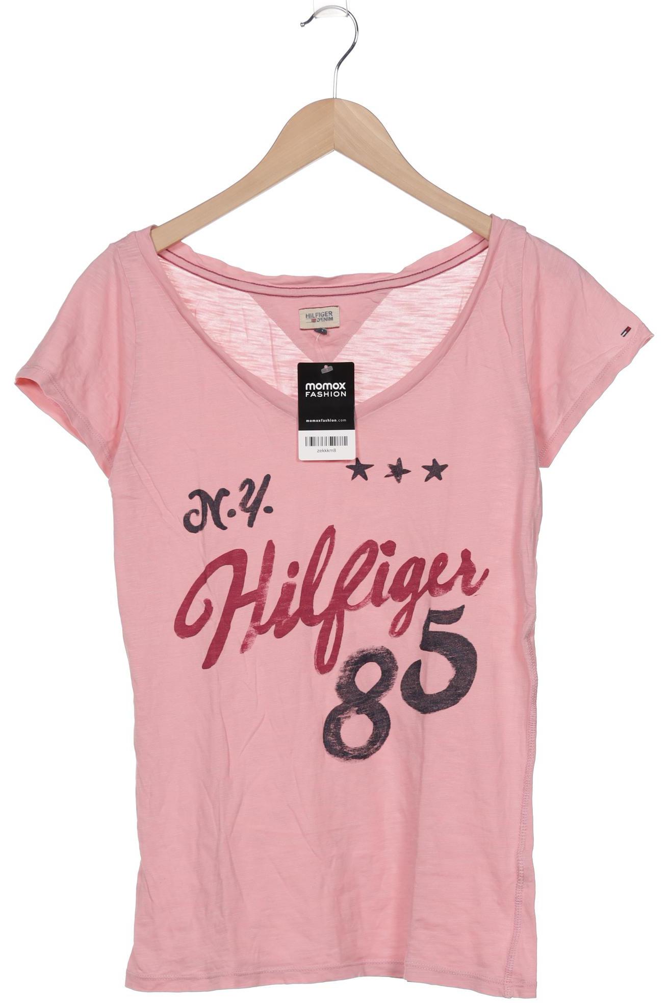

Hilfiger Denim Damen T-Shirt, pink, Gr. 38