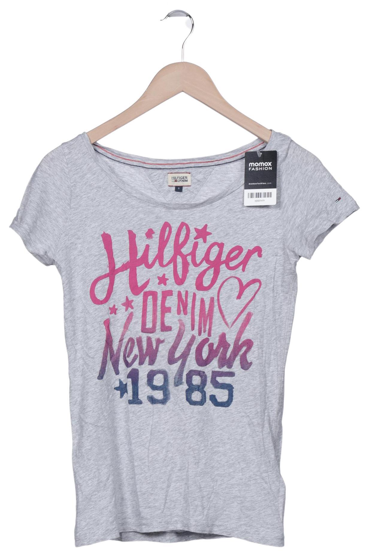 

Hilfiger Denim Damen T-Shirt, grau, Gr. 36