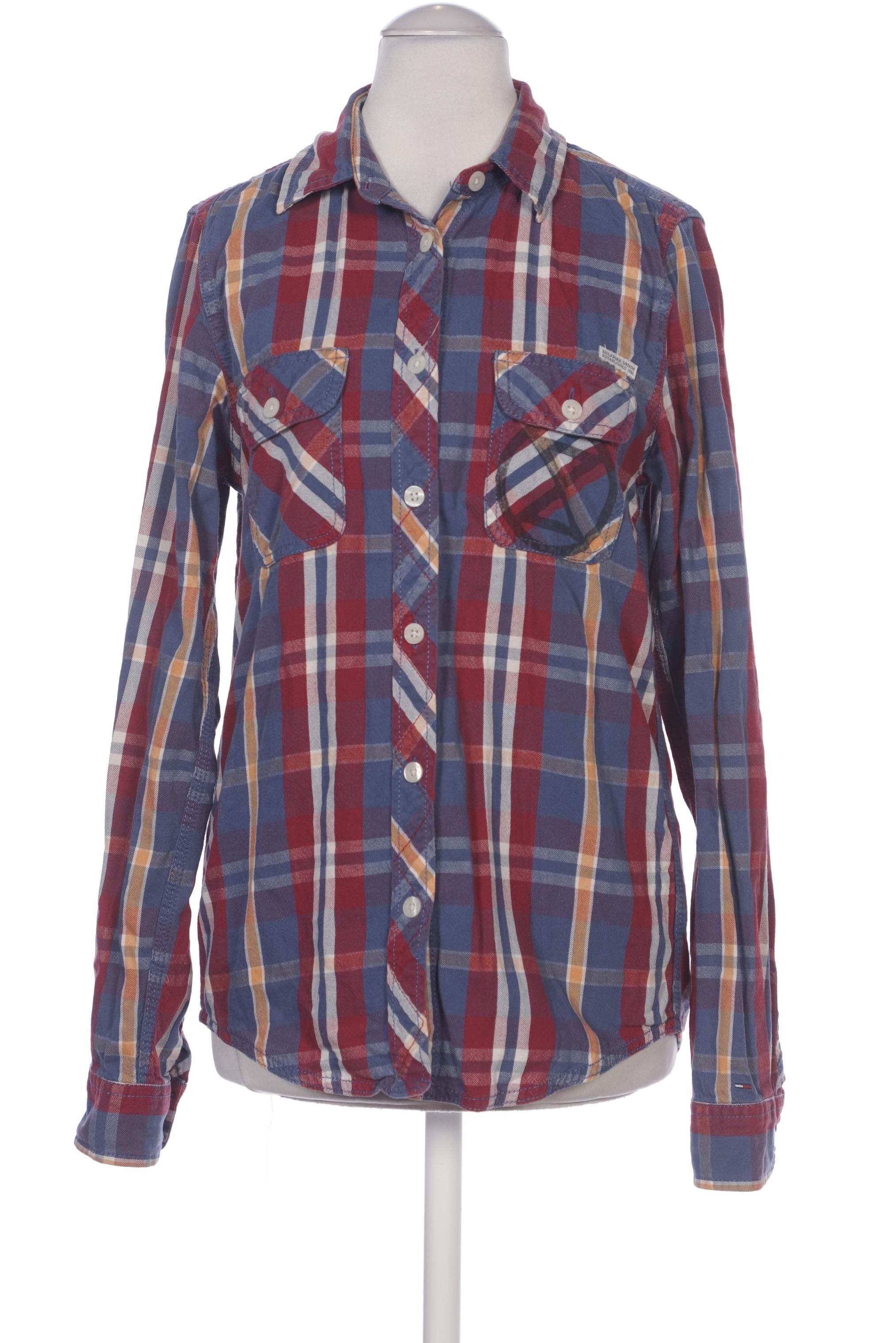 

Hilfiger Denim Damen Bluse, blau, Gr. 36