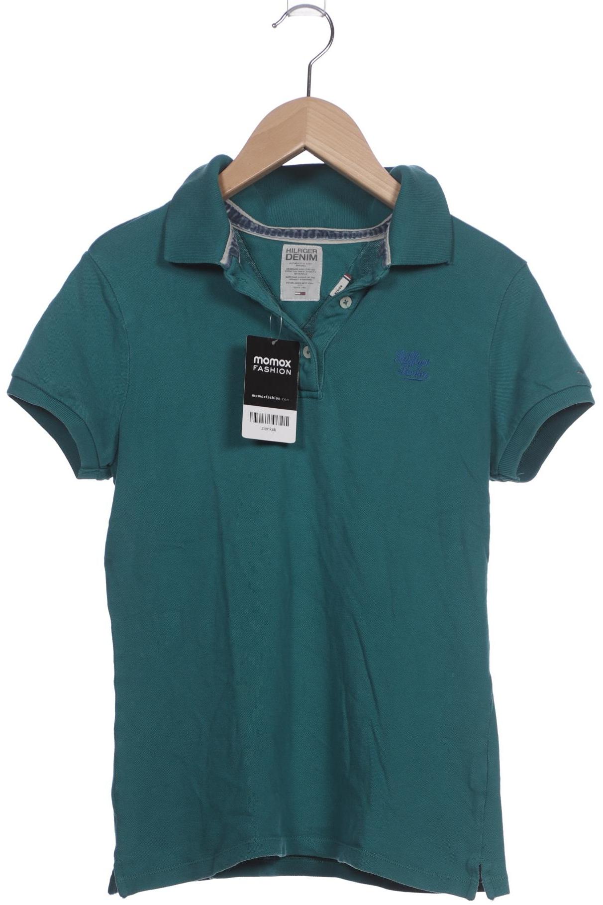 

Hilfiger Denim Damen Poloshirt, türkis, Gr. 38