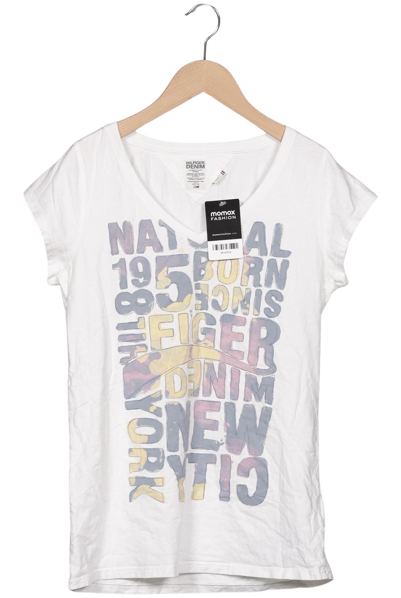 

Hilfiger Denim Damen T-Shirt, weiß, Gr. 42