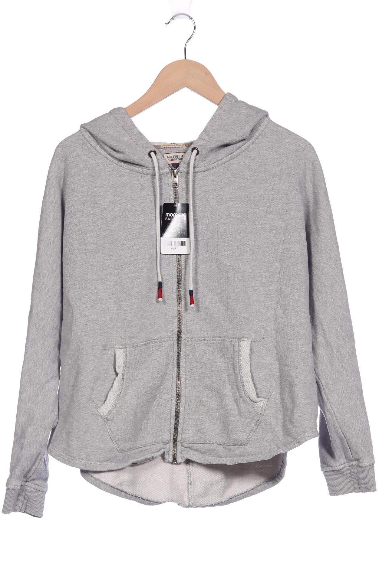 

Hilfiger Denim Damen Kapuzenpullover, grau, Gr. 34