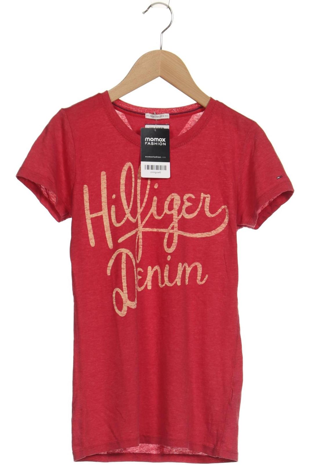 

Hilfiger Denim Damen T-Shirt, rot, Gr. 34