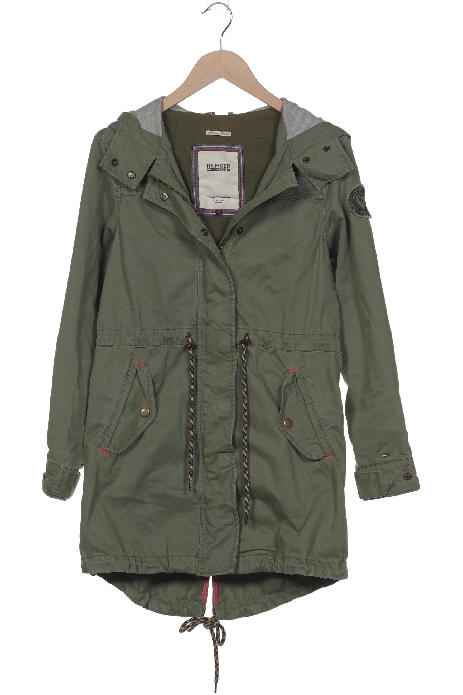 

Hilfiger Denim Damen Mantel, grün, Gr. 36