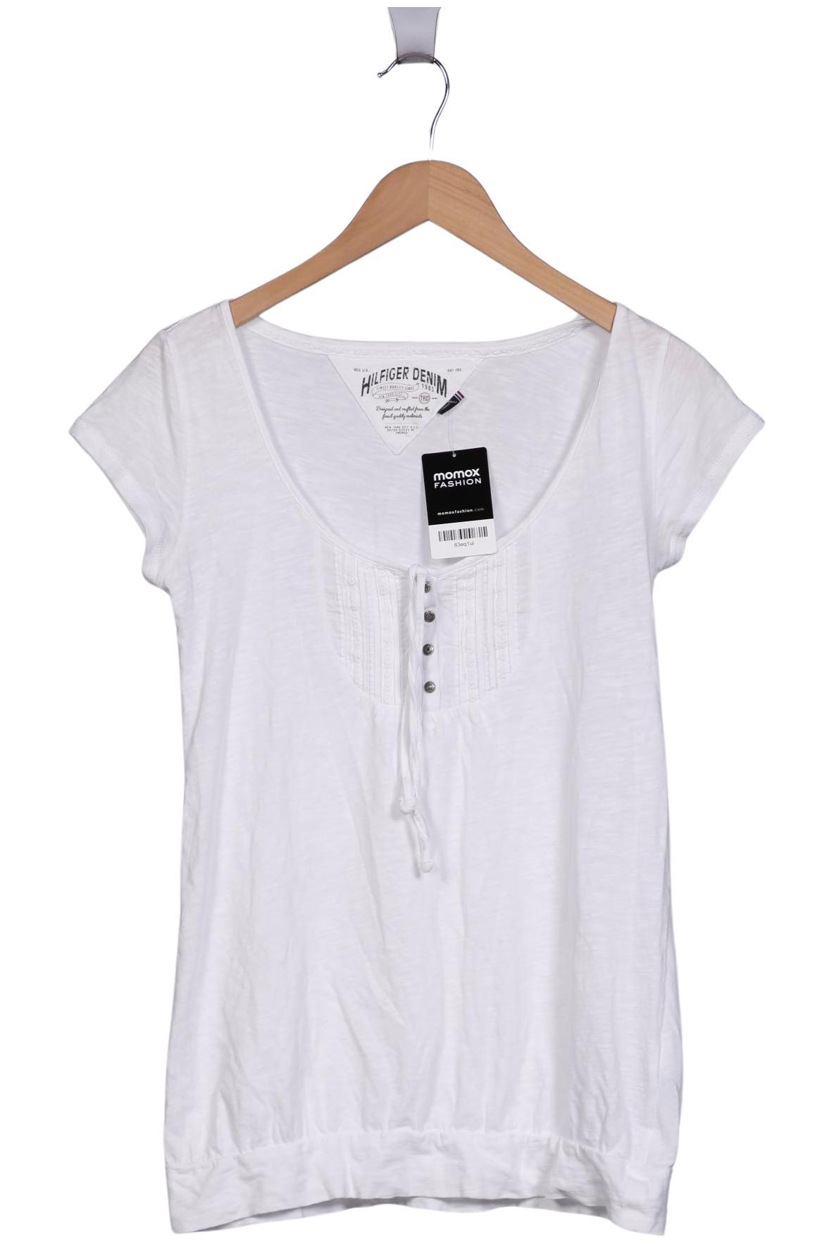 

Hilfiger Denim Damen T-Shirt, weiß, Gr. 42