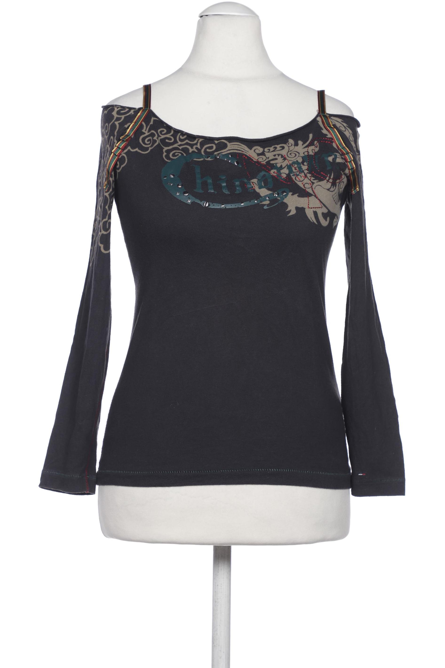 

HILFIGER DENIM Damen Langarmshirt, schwarz