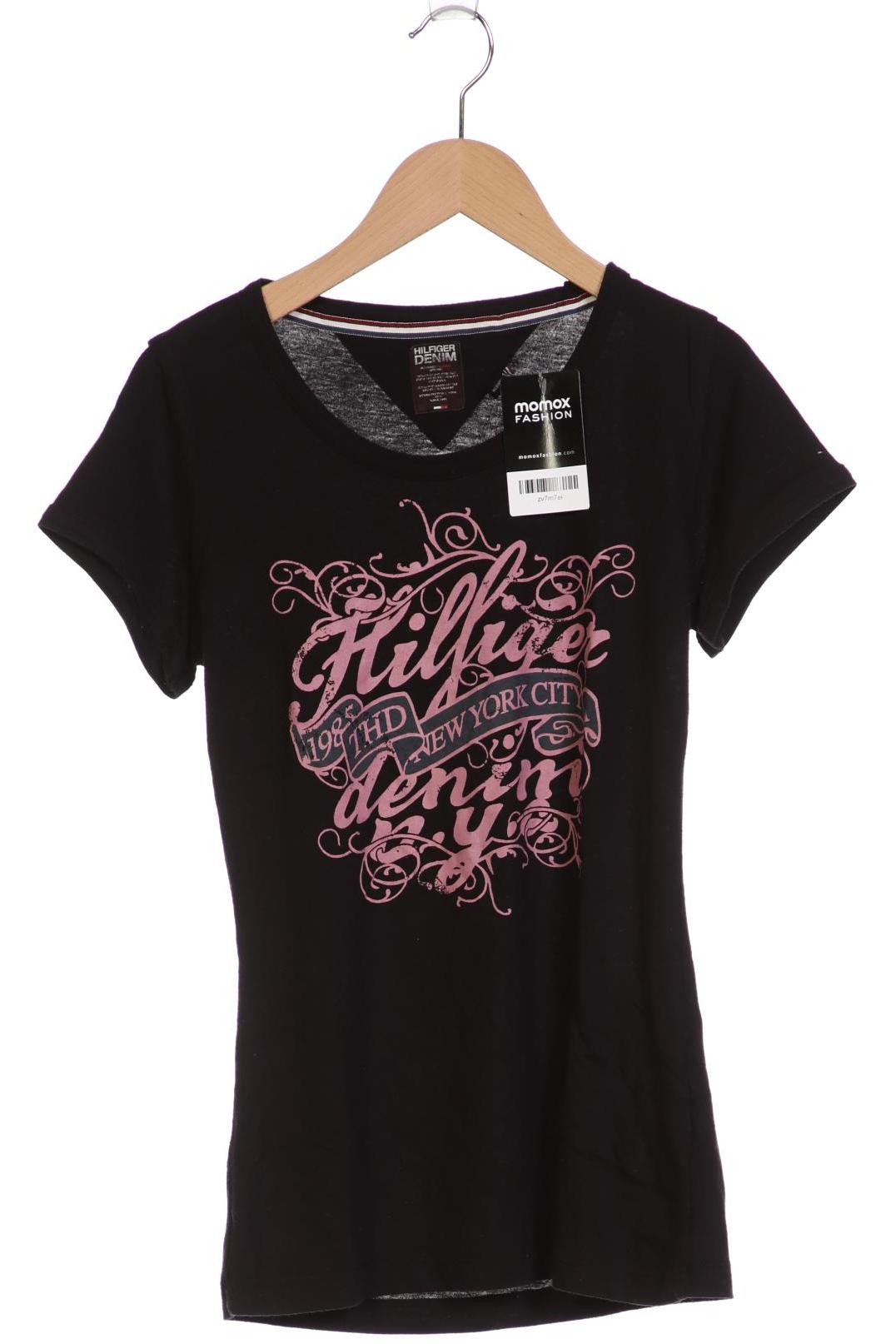 

Hilfiger Denim Damen T-Shirt, schwarz, Gr. 38